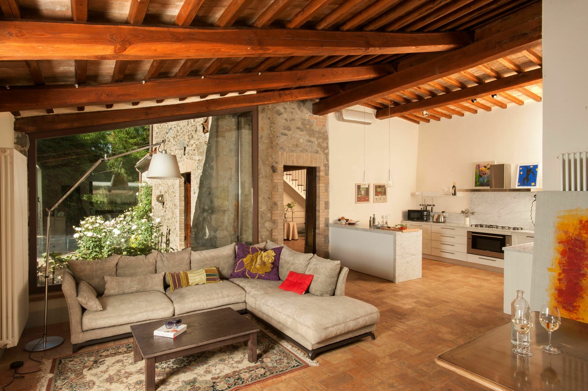 Casale Porano tuin in Porano