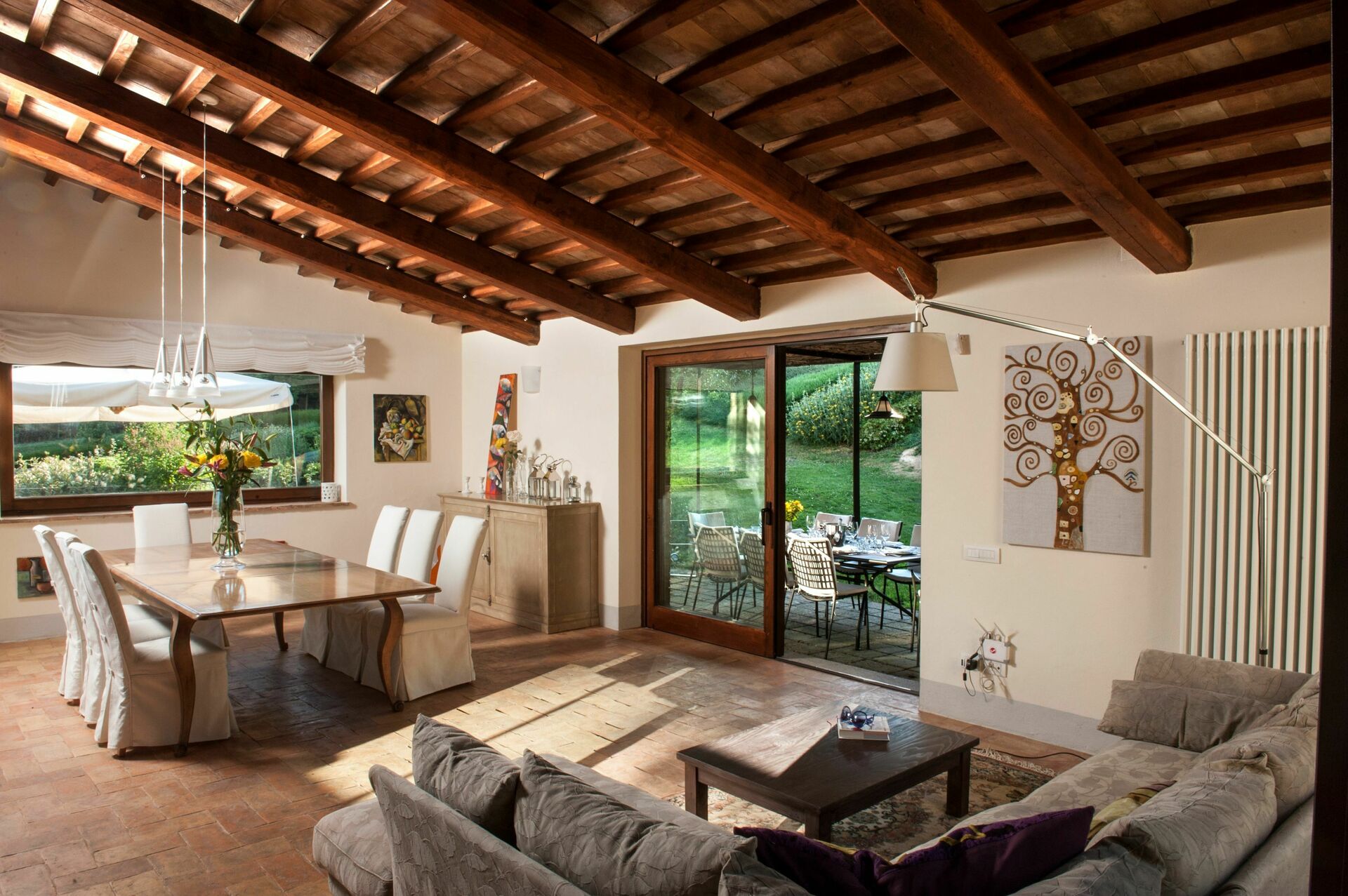 Casale Porano slaapkamer in Porano