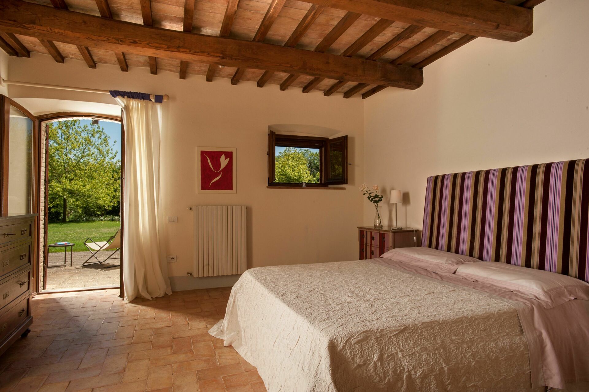 Casale Porano slaapkamer in Porano