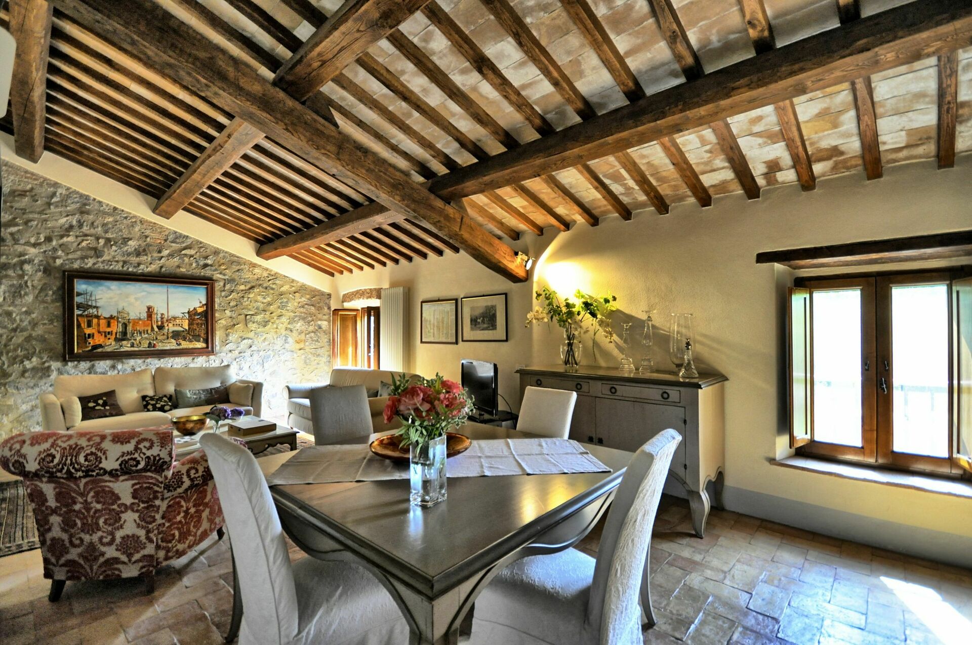 Casale Porano badkamer in Porano