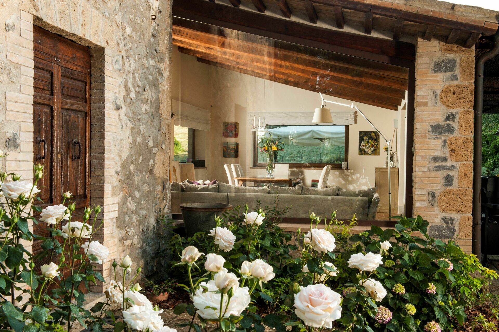 Casale Porano tuin in Porano