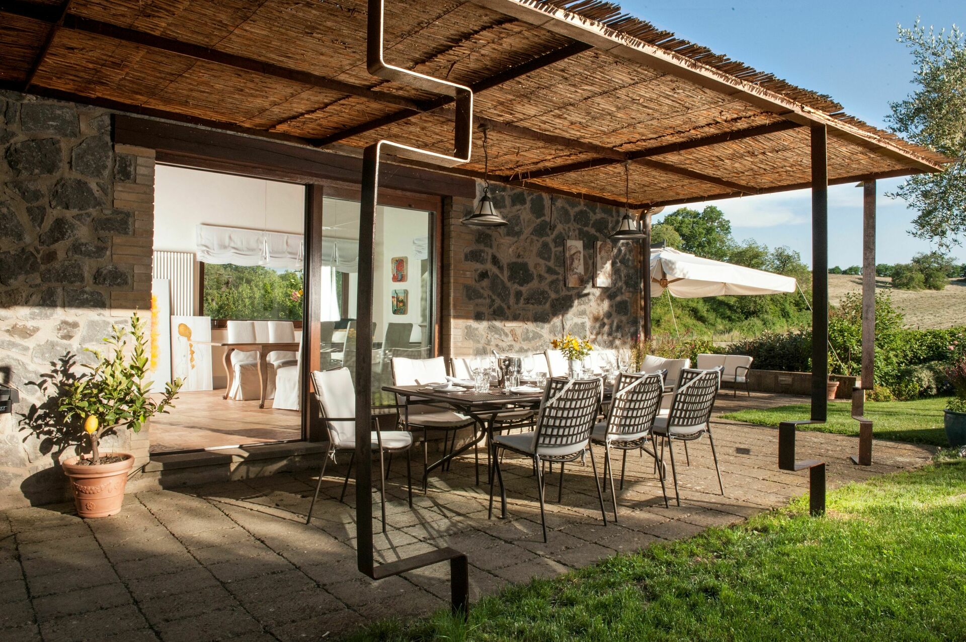 Casale Porano interieur in Porano