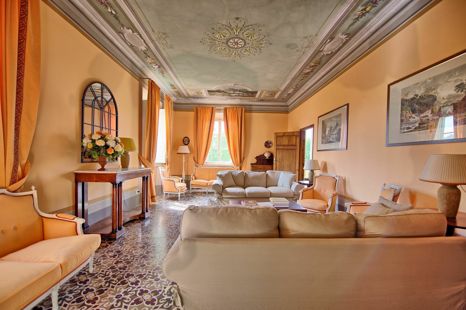 Villa Fiamma badkamer in Segromigno In Monte