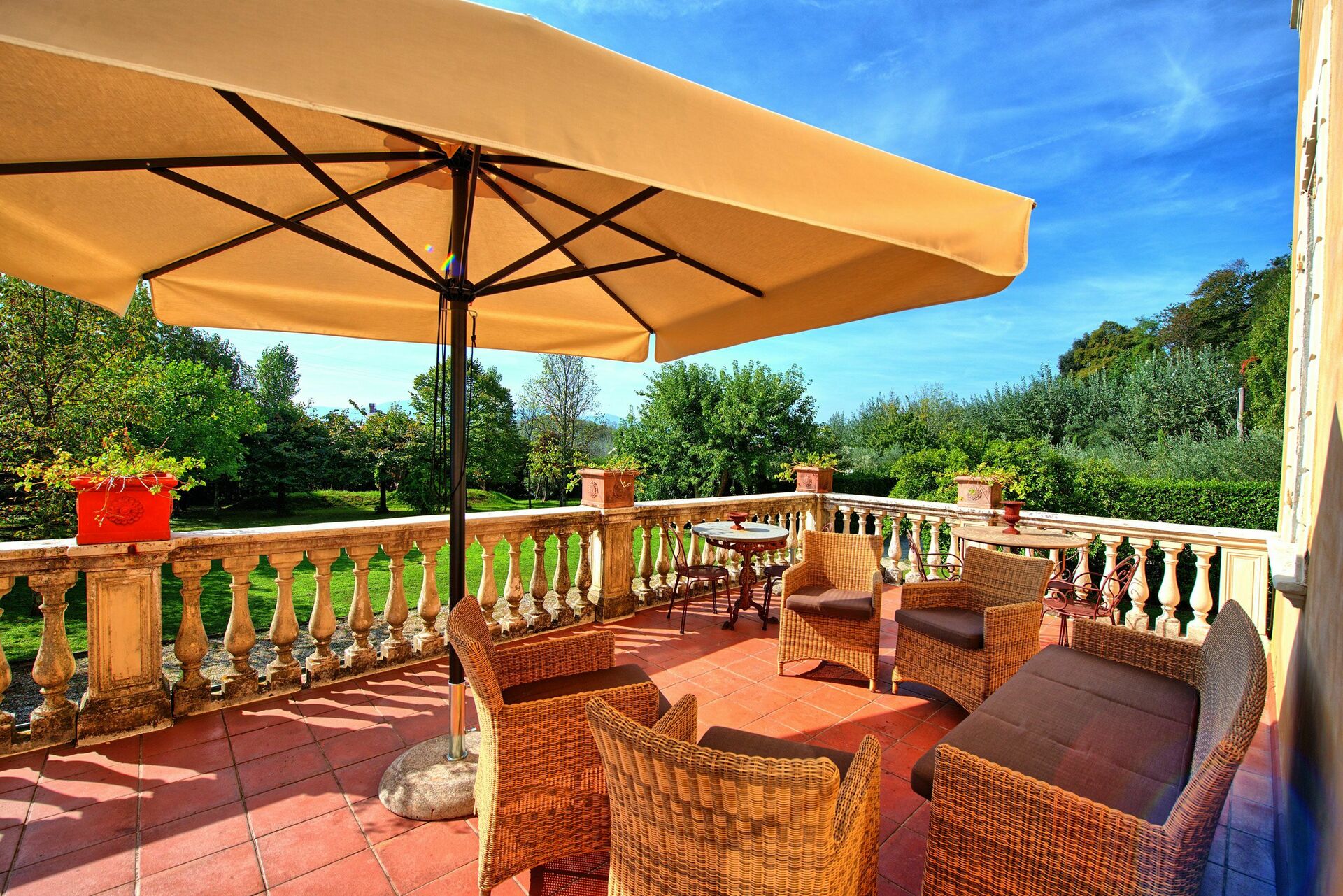 Villa Fiamma slaapkamer in Segromigno In Monte