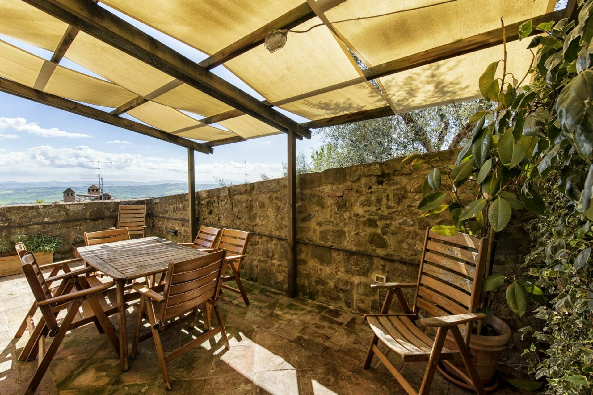 Villa Piazza Della Fortezza badkamer in Montalcino