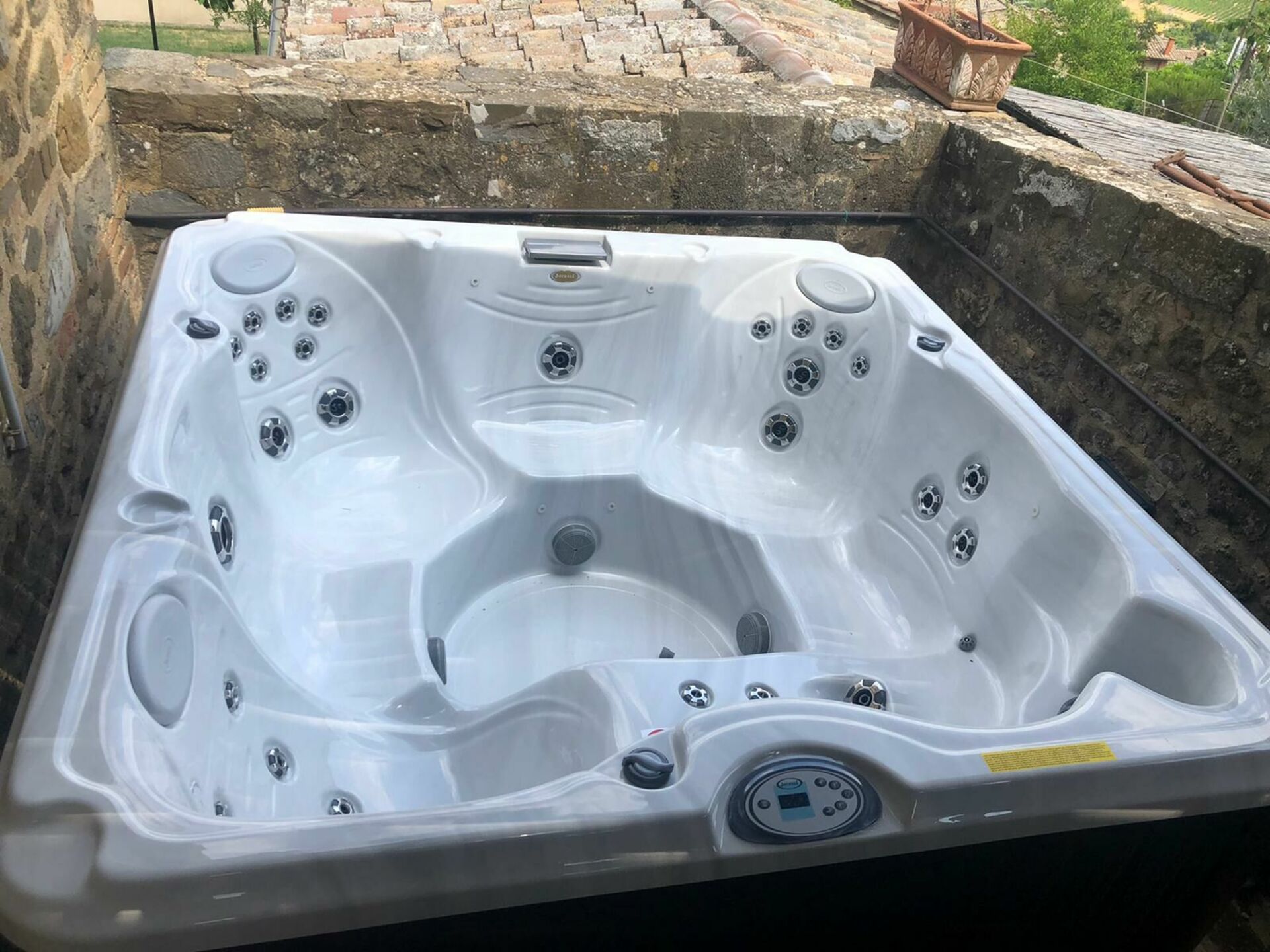 Villa Piazza Della Fortezza keuken in Montalcino