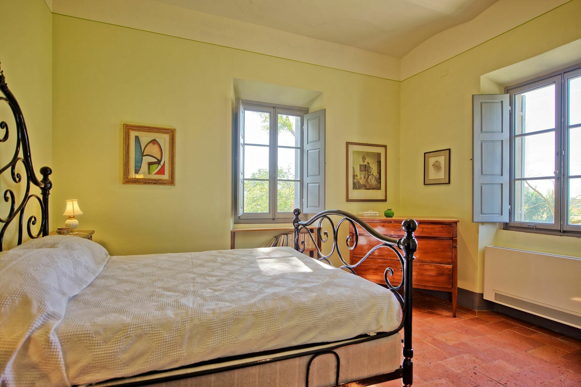 Villa Marietta slaapkamer in Rigutino