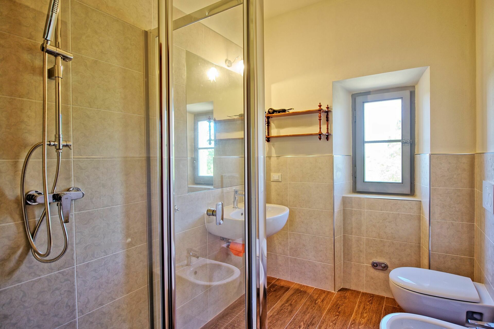 Villa Marietta badkamer in Rigutino