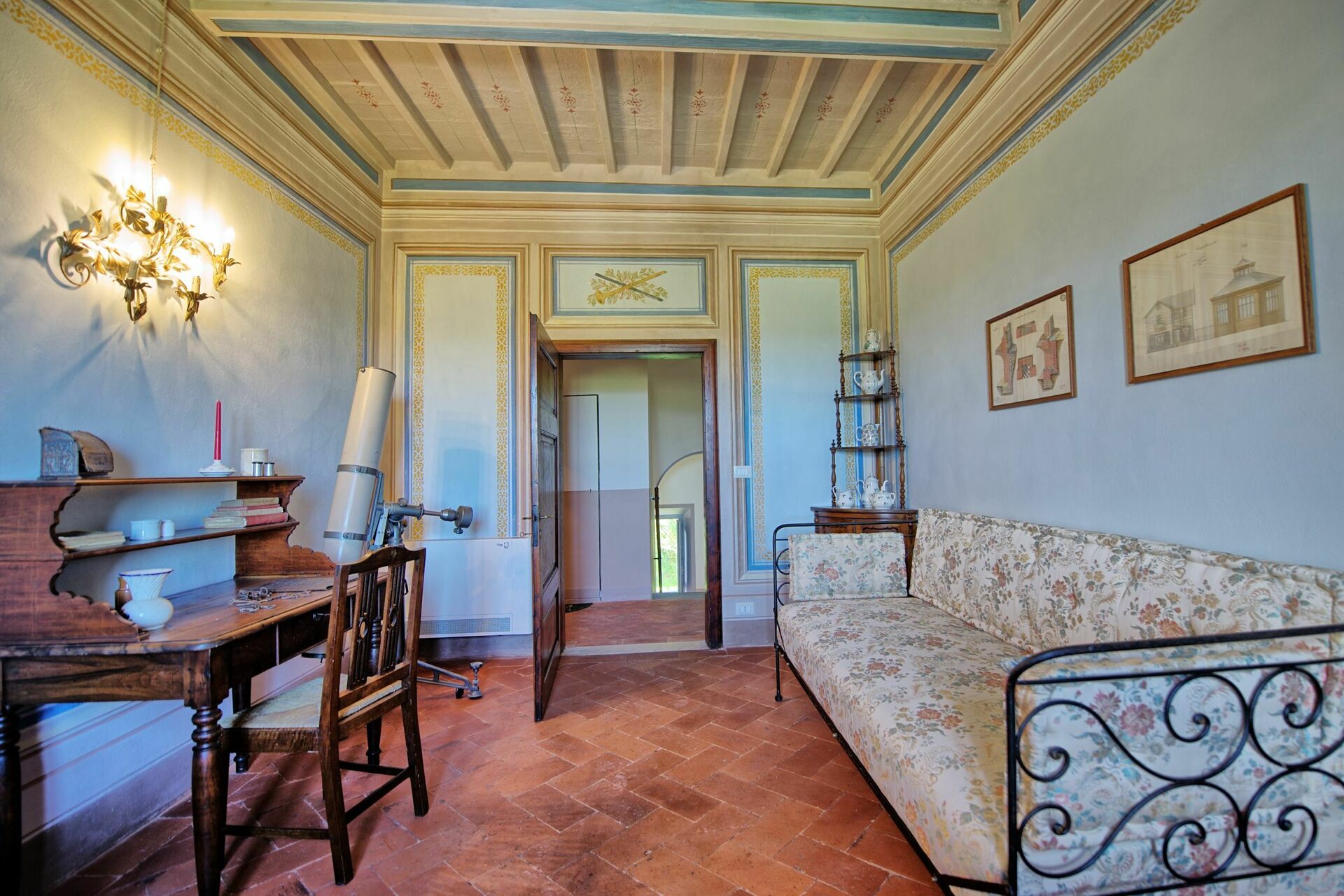 Villa Marietta slaapkamer in Rigutino