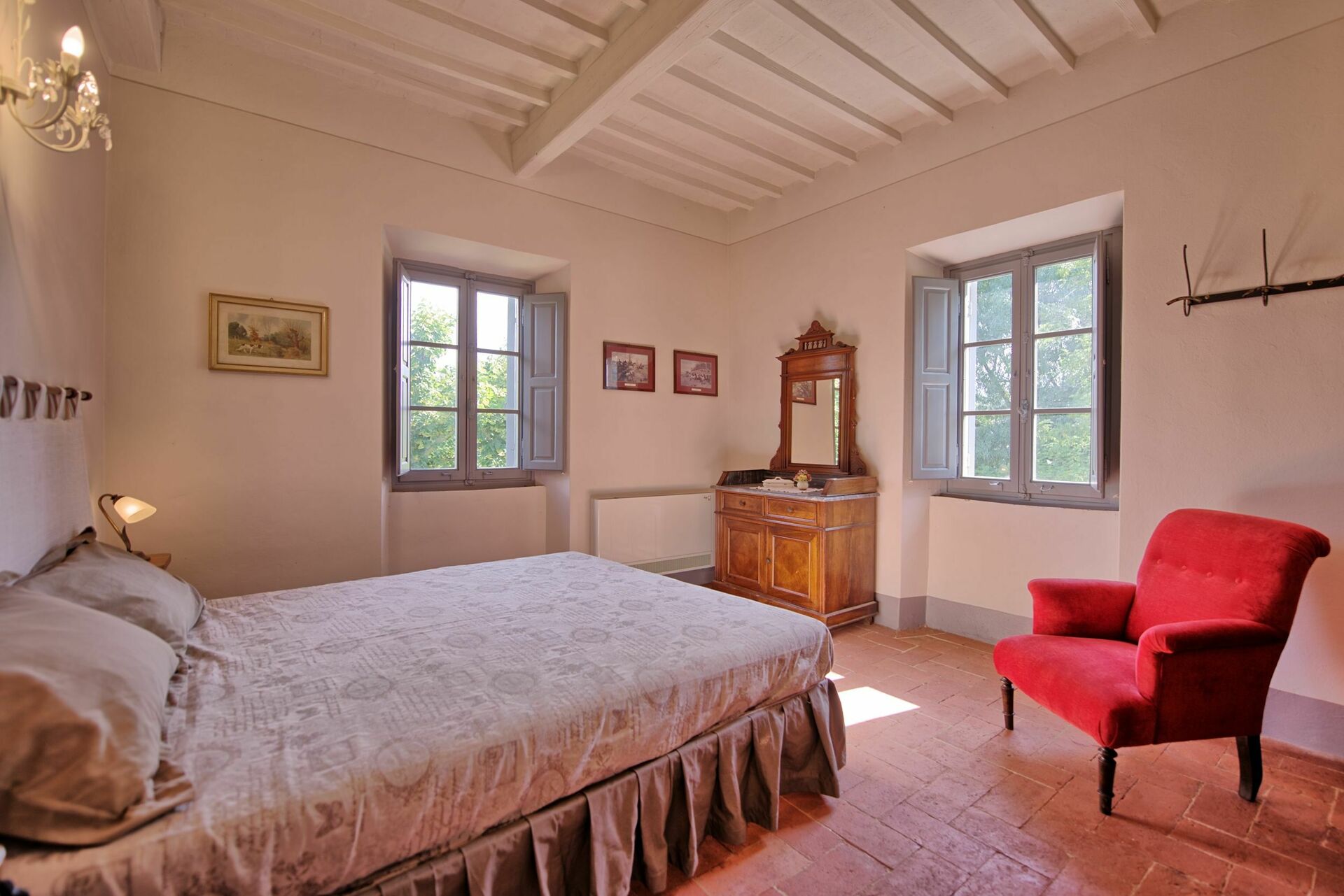 Villa Marietta badkamer in Rigutino