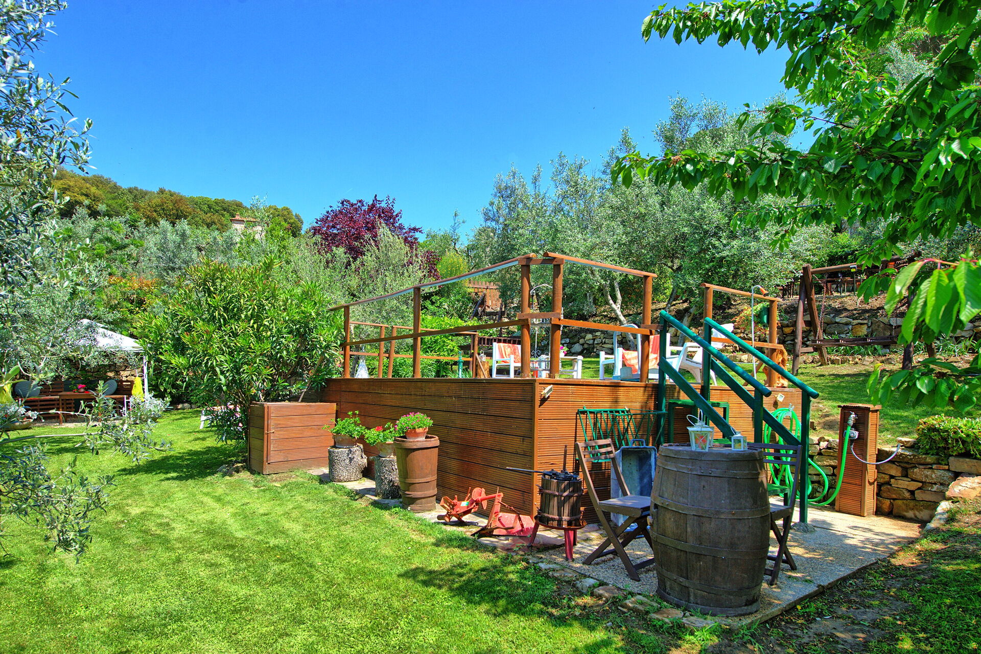 La Ruota tuin in Duddova