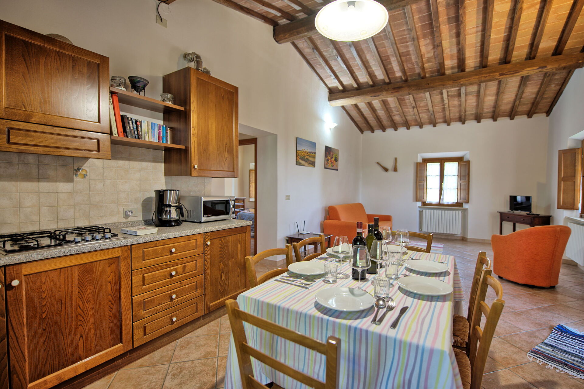 Villa Picchio interieur in Castel San Gimignano