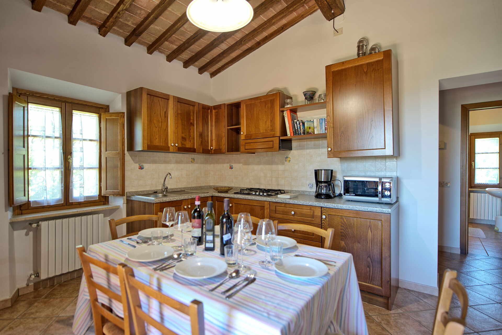 Villa Picchio tuin in Castel San Gimignano