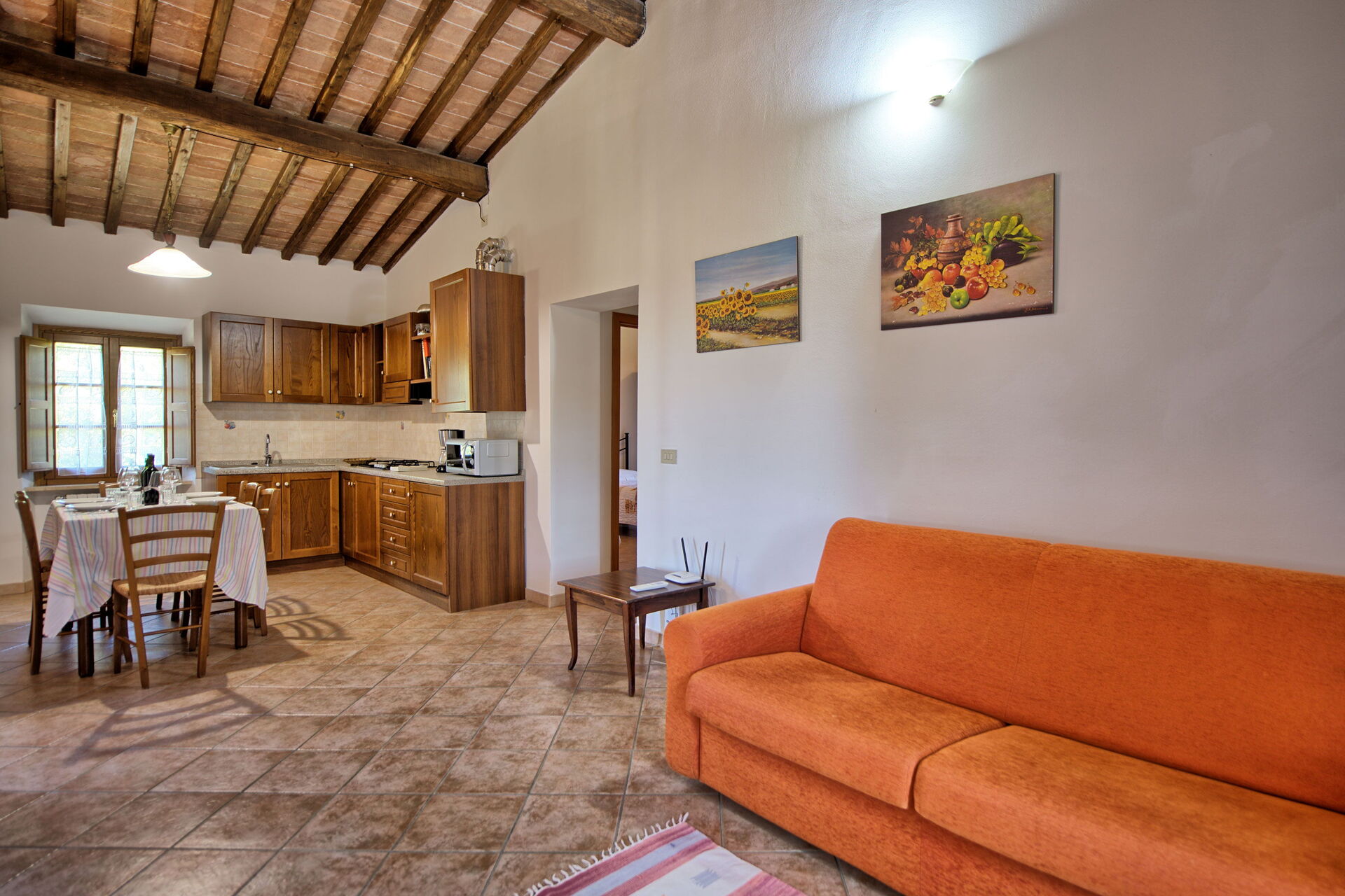 Villa Picchio slaapkamer in Castel San Gimignano