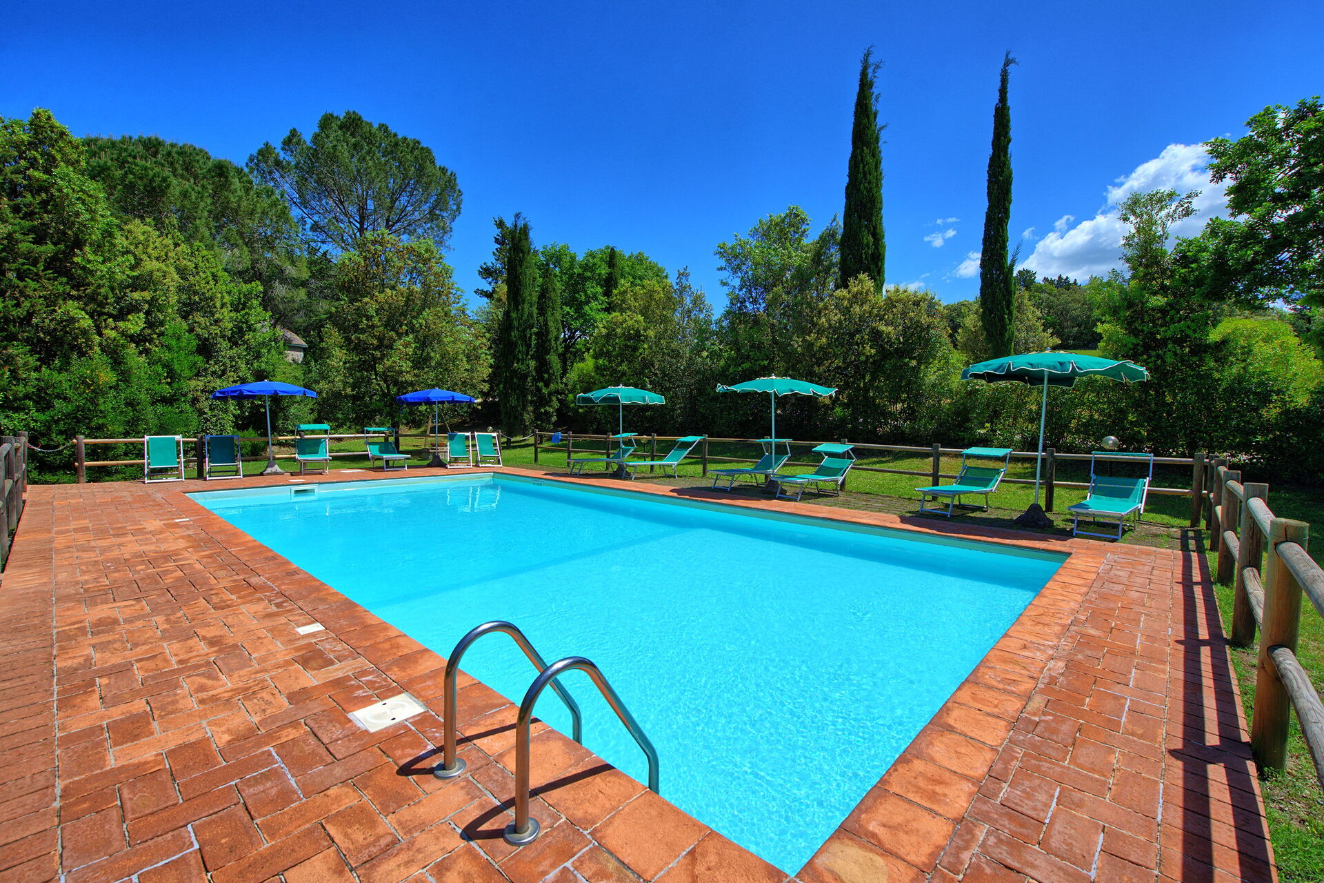 Villa Picchio badkamer in Castel San Gimignano
