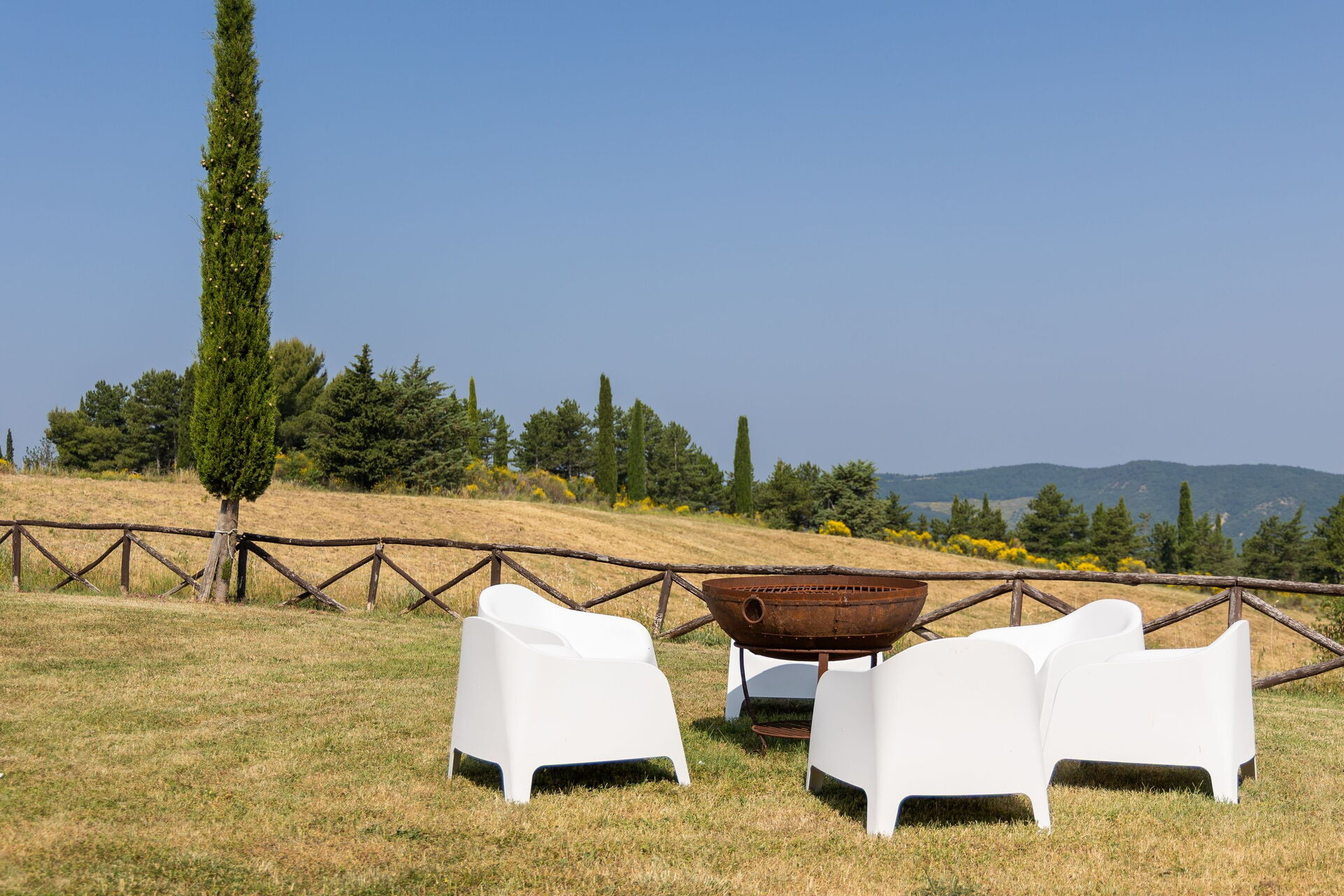 Villa San Michele slaapkamer in Campiglia D'orcia