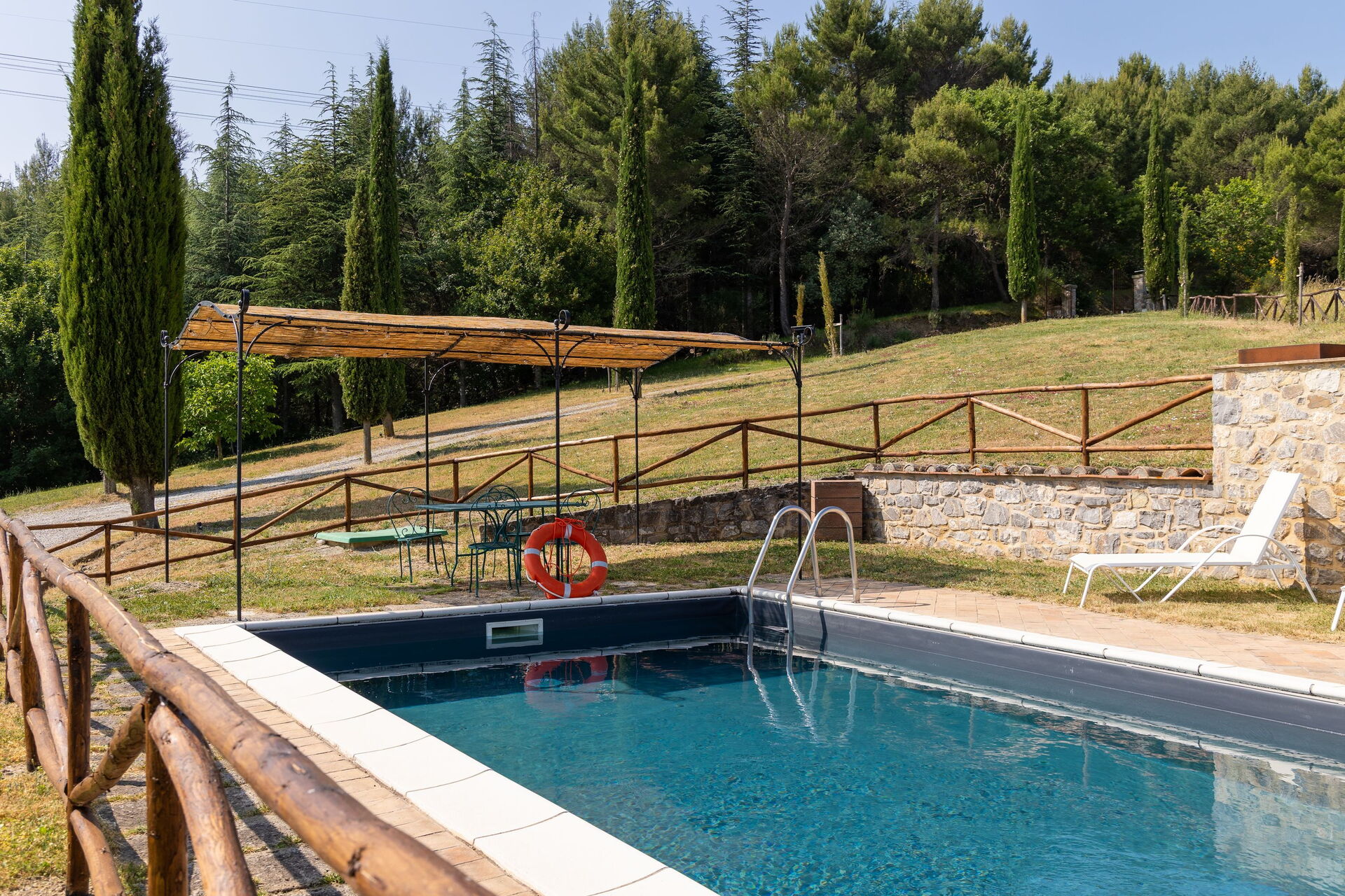 Villa San Michele badkamer in Campiglia D'orcia