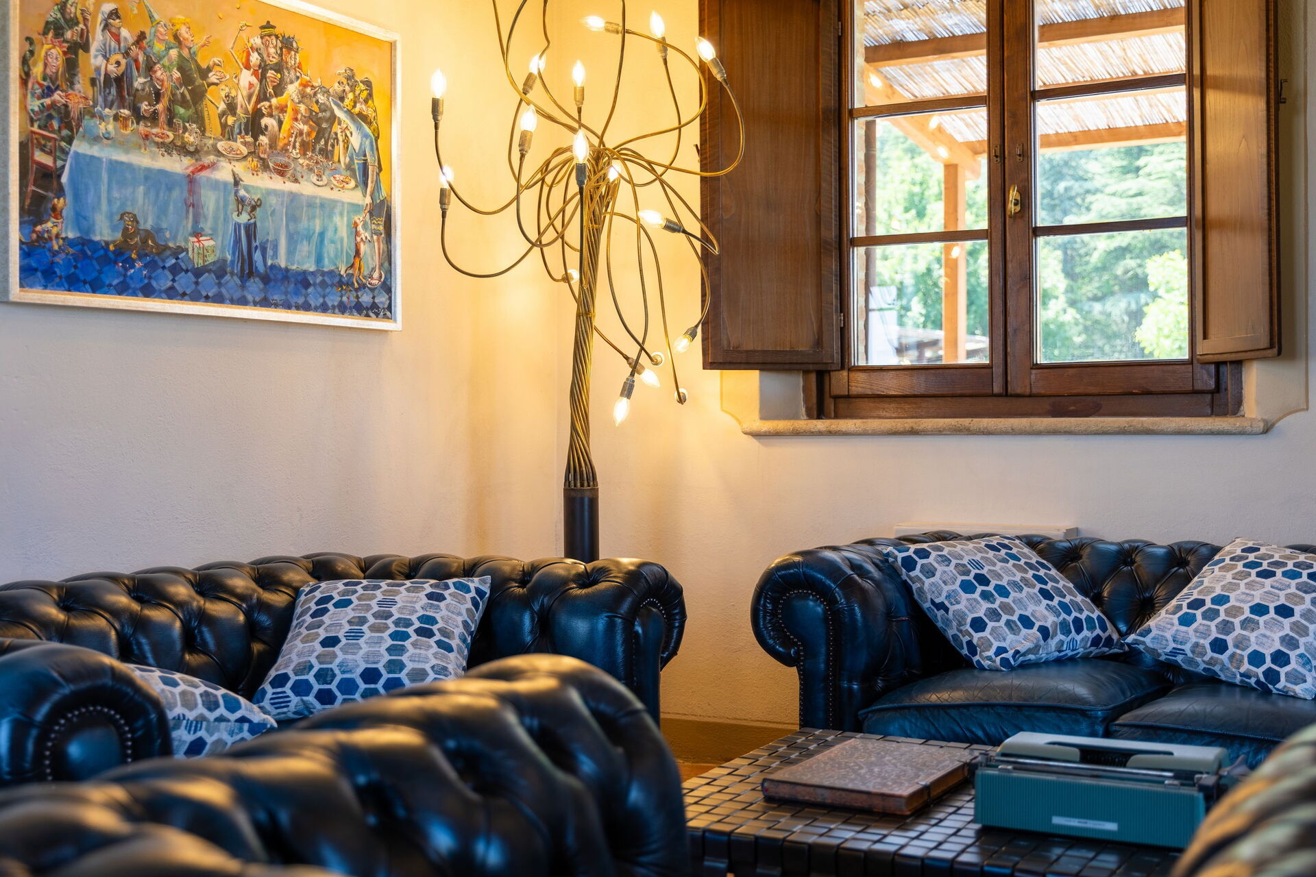 Villa San Michele interieur in Campiglia D'orcia