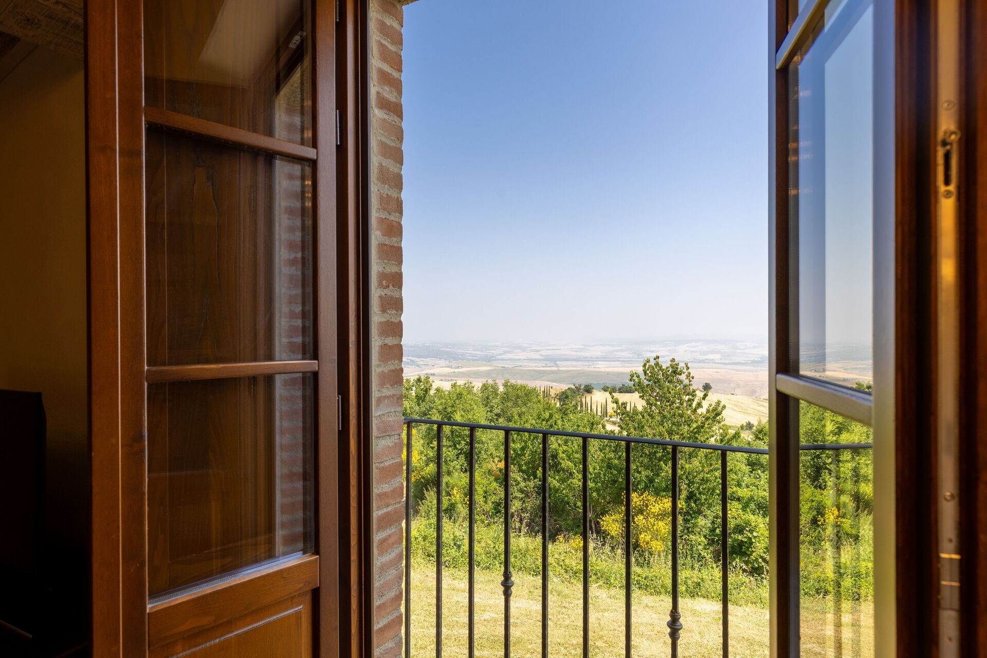 Villa San Michele slaapkamer in Campiglia D'orcia