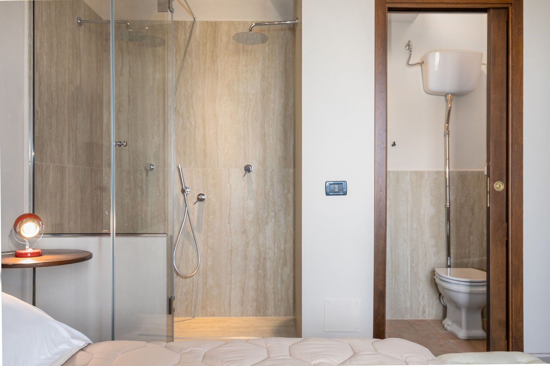 Villa San Michele keuken in Campiglia D'orcia