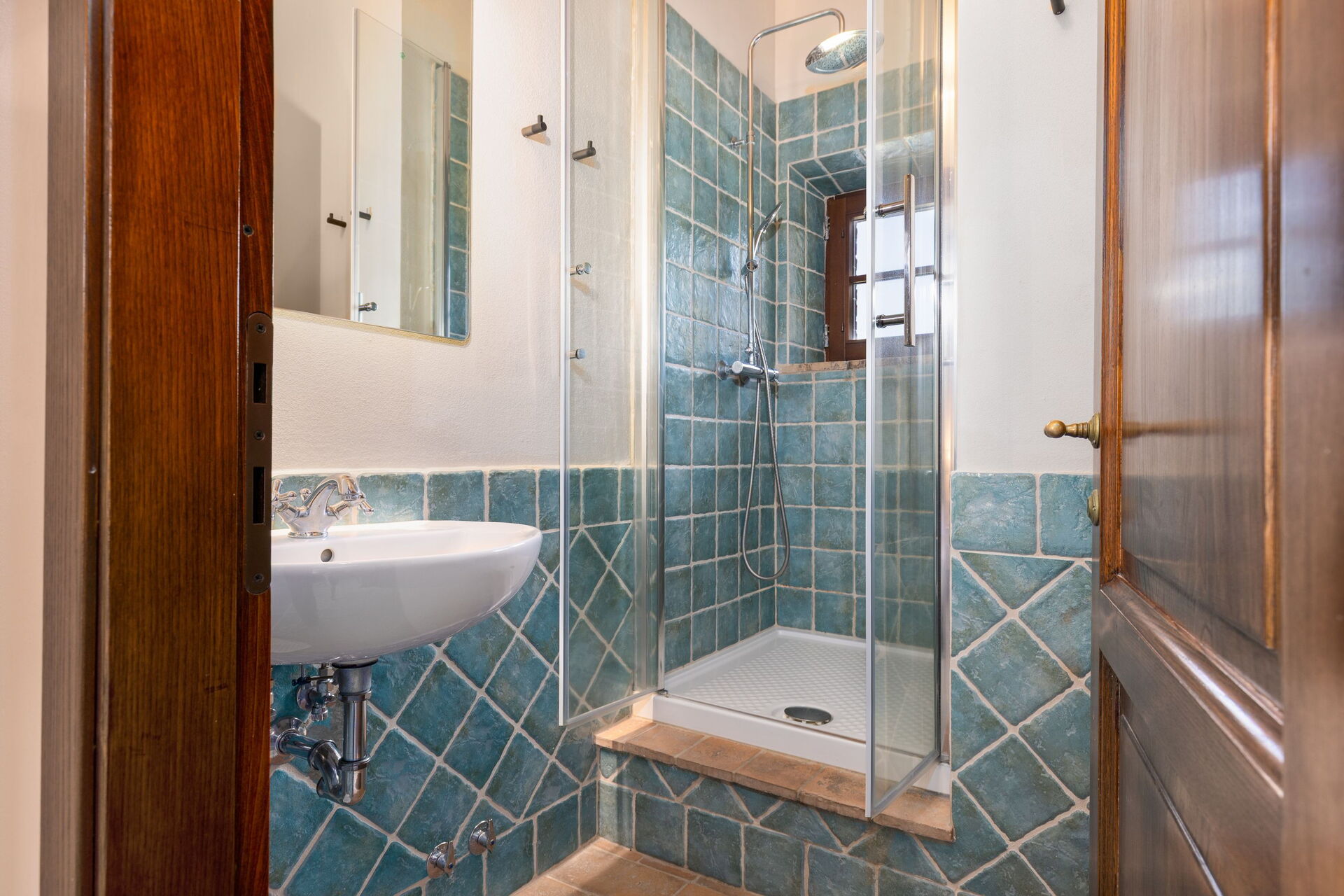 Villa San Michele keuken in Campiglia D'orcia