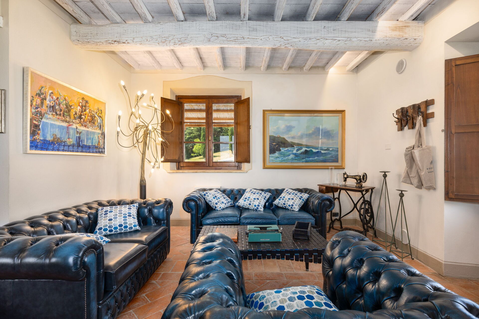 Villa San Michele slaapkamer in Campiglia D'orcia