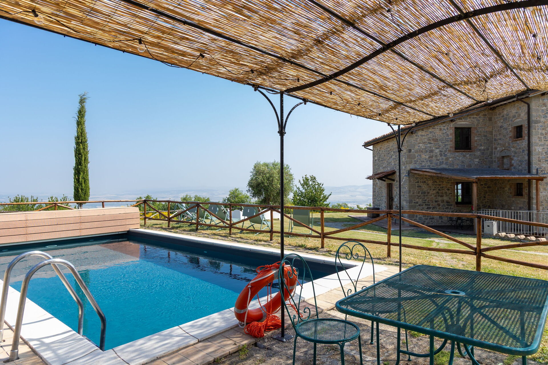 Villa San Michele slaapkamer in Campiglia D'orcia