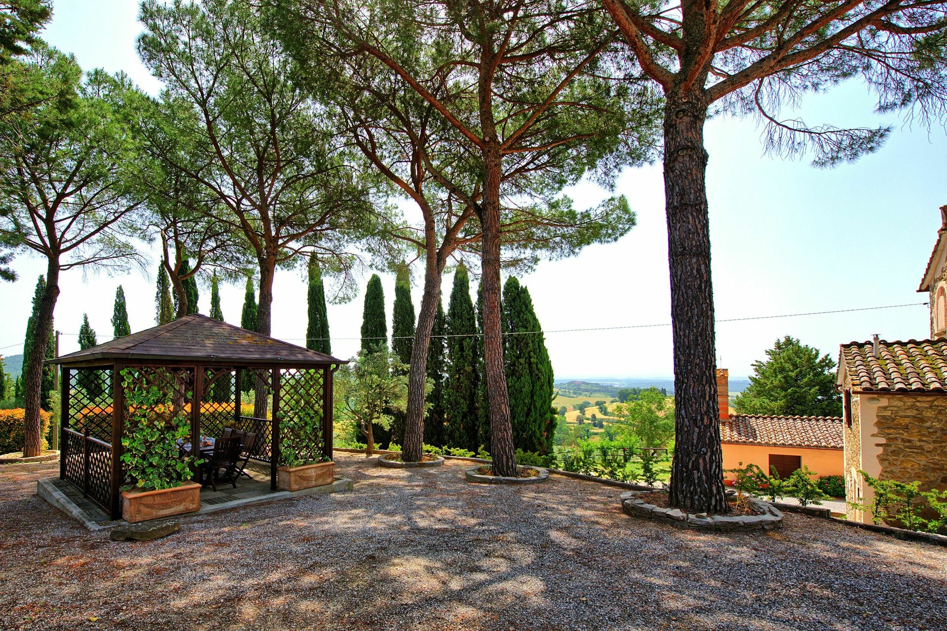 Villa Uccellaia slaapkamer in Agello