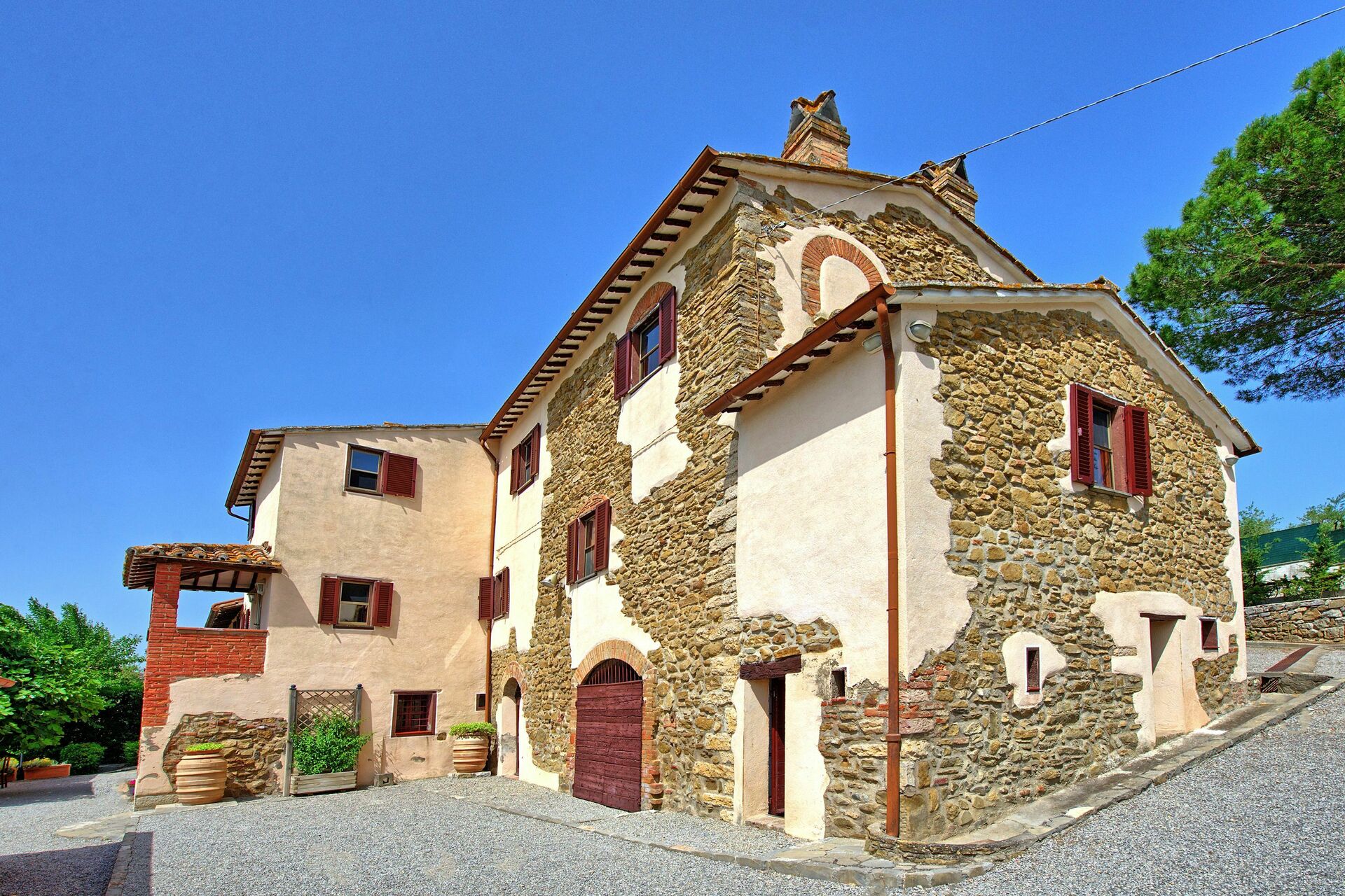 Villa Uccellaia keuken in Agello