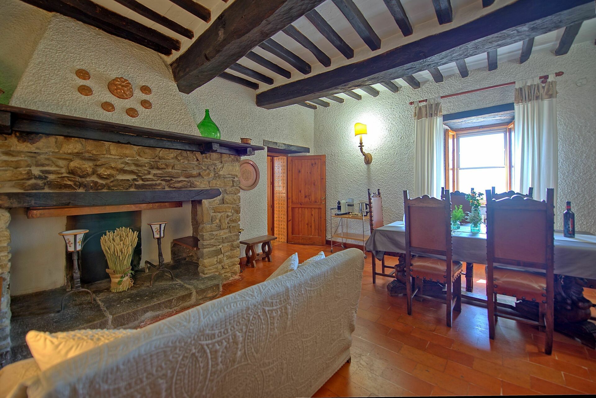 Villa Uccellaia slaapkamer in Agello