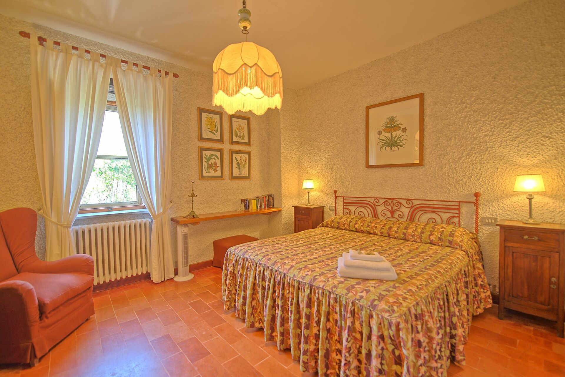 Villa Uccellaia tuin in Agello