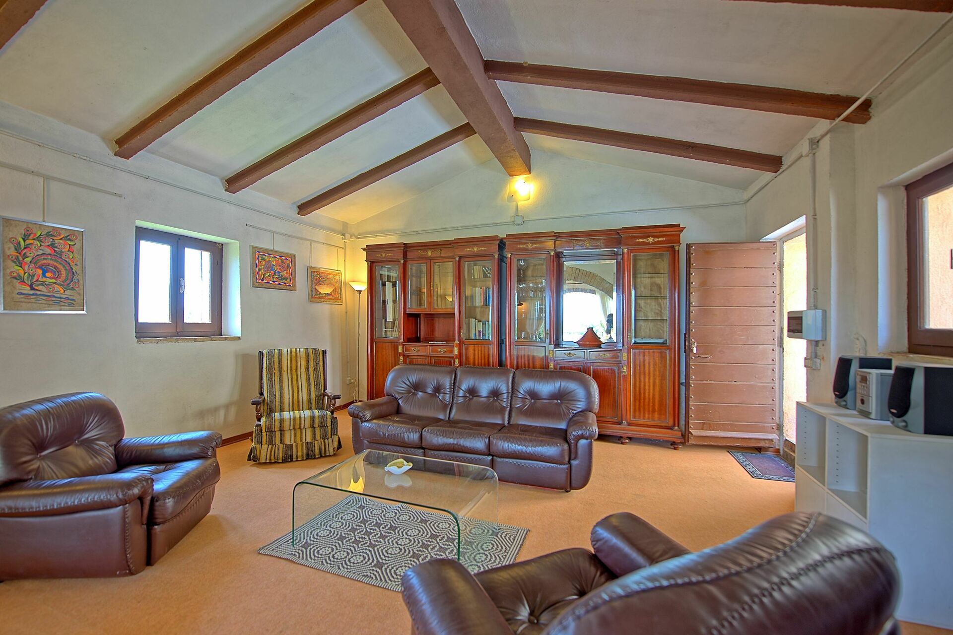 Villa Uccellaia keuken in Agello