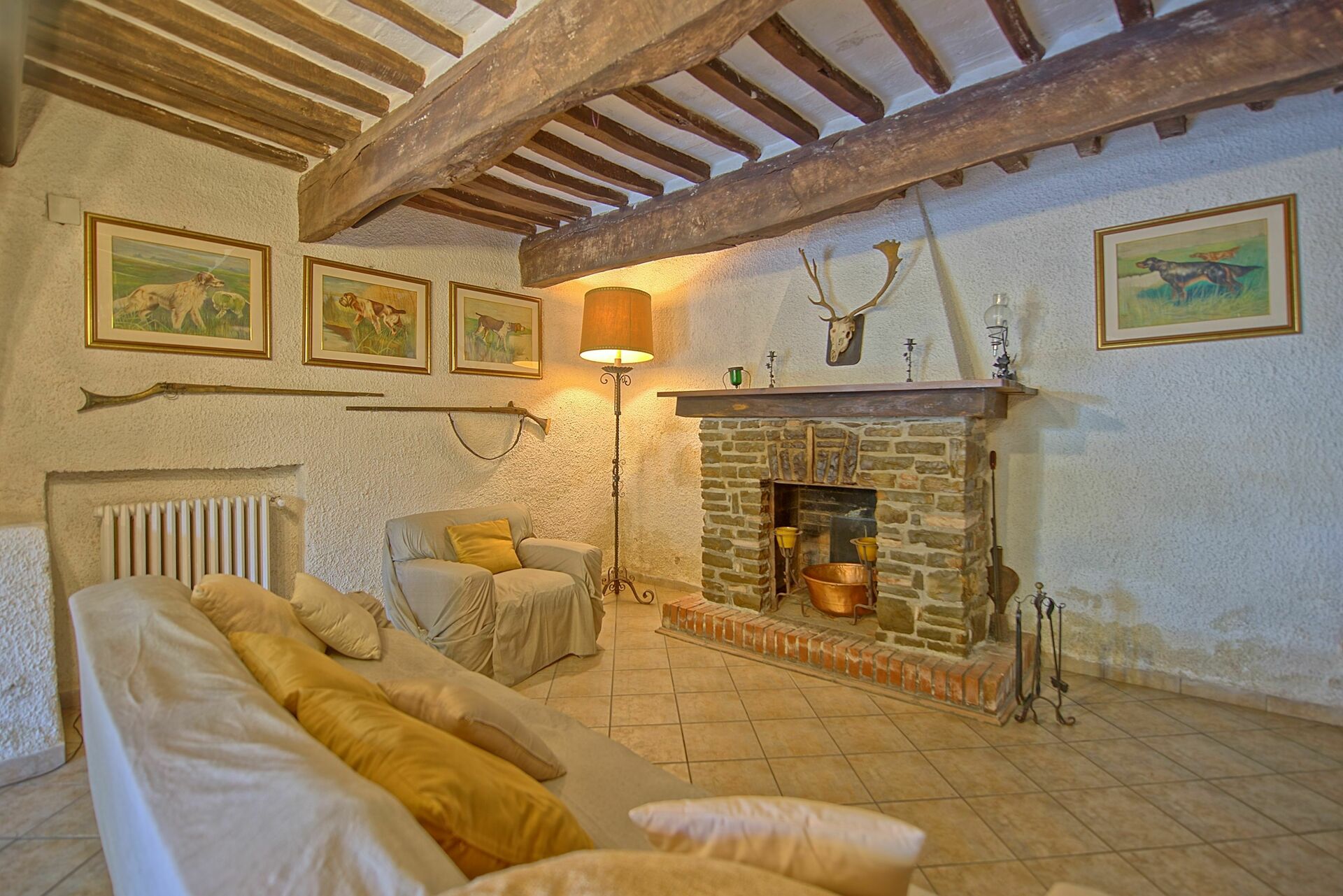 Villa Uccellaia interieur in Agello