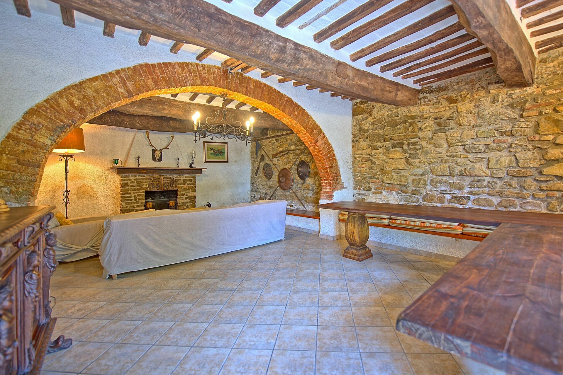 Villa Uccellaia slaapkamer in Agello