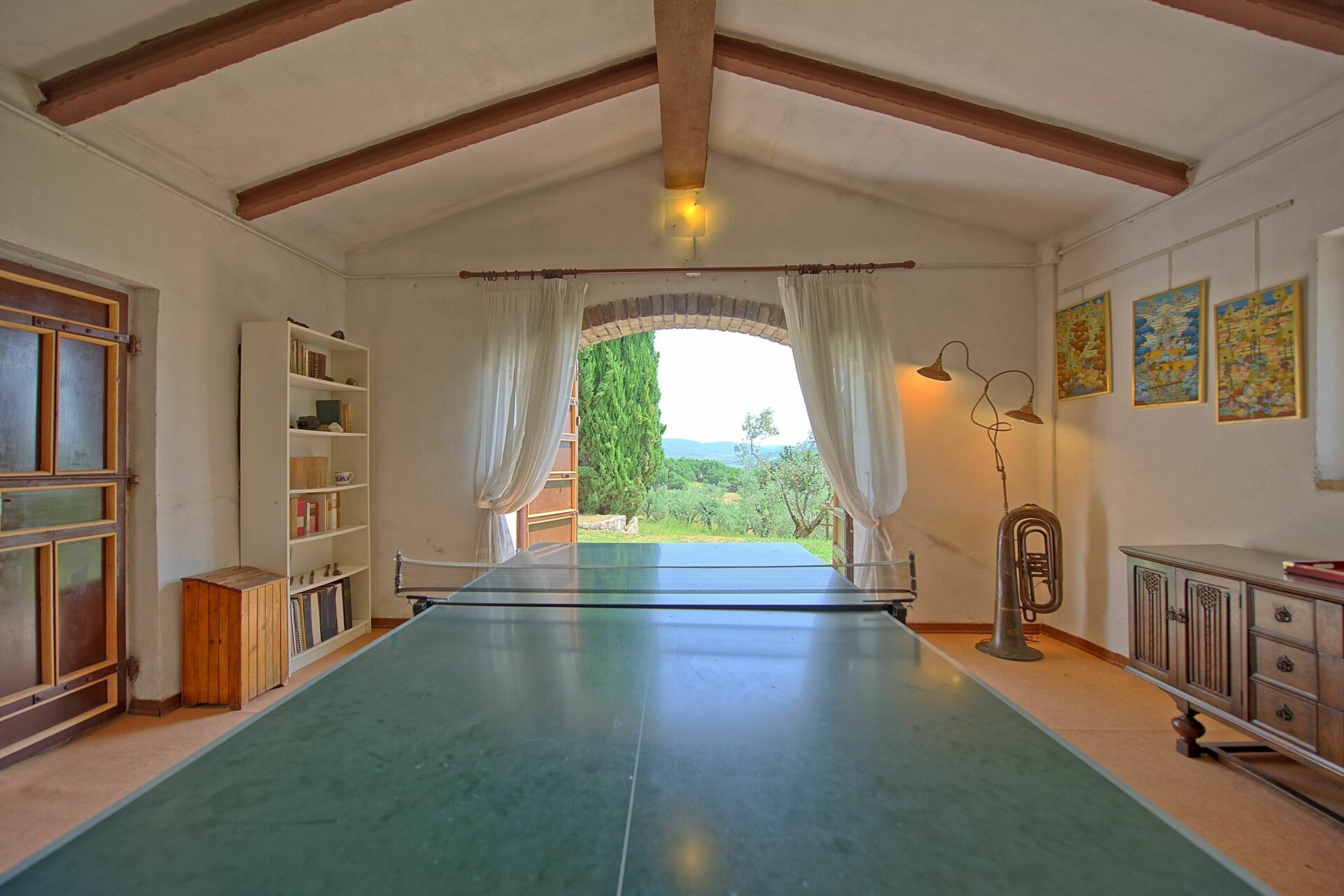 Villa Uccellaia tuin in Agello