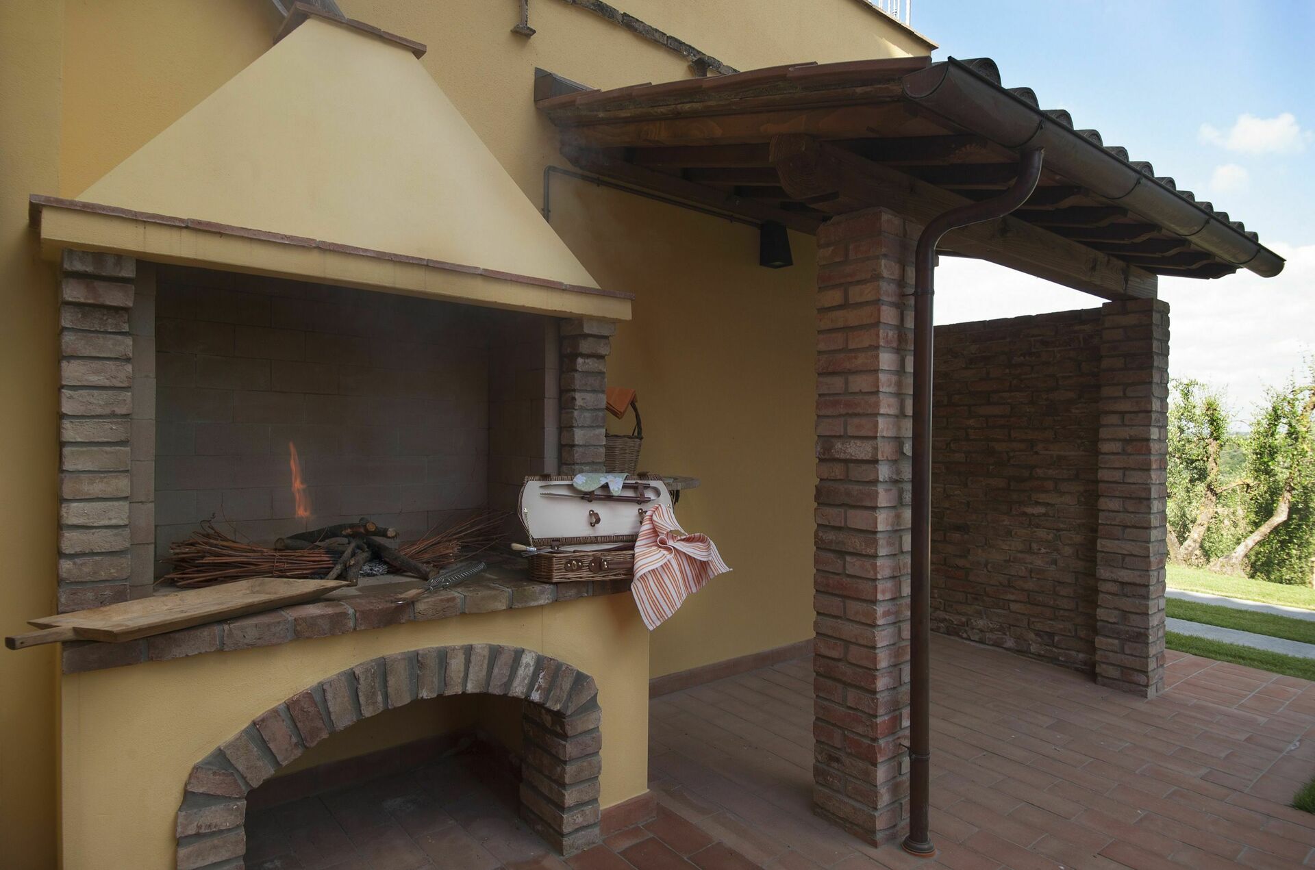 Tenuta Cambiano tuin in Colombaie