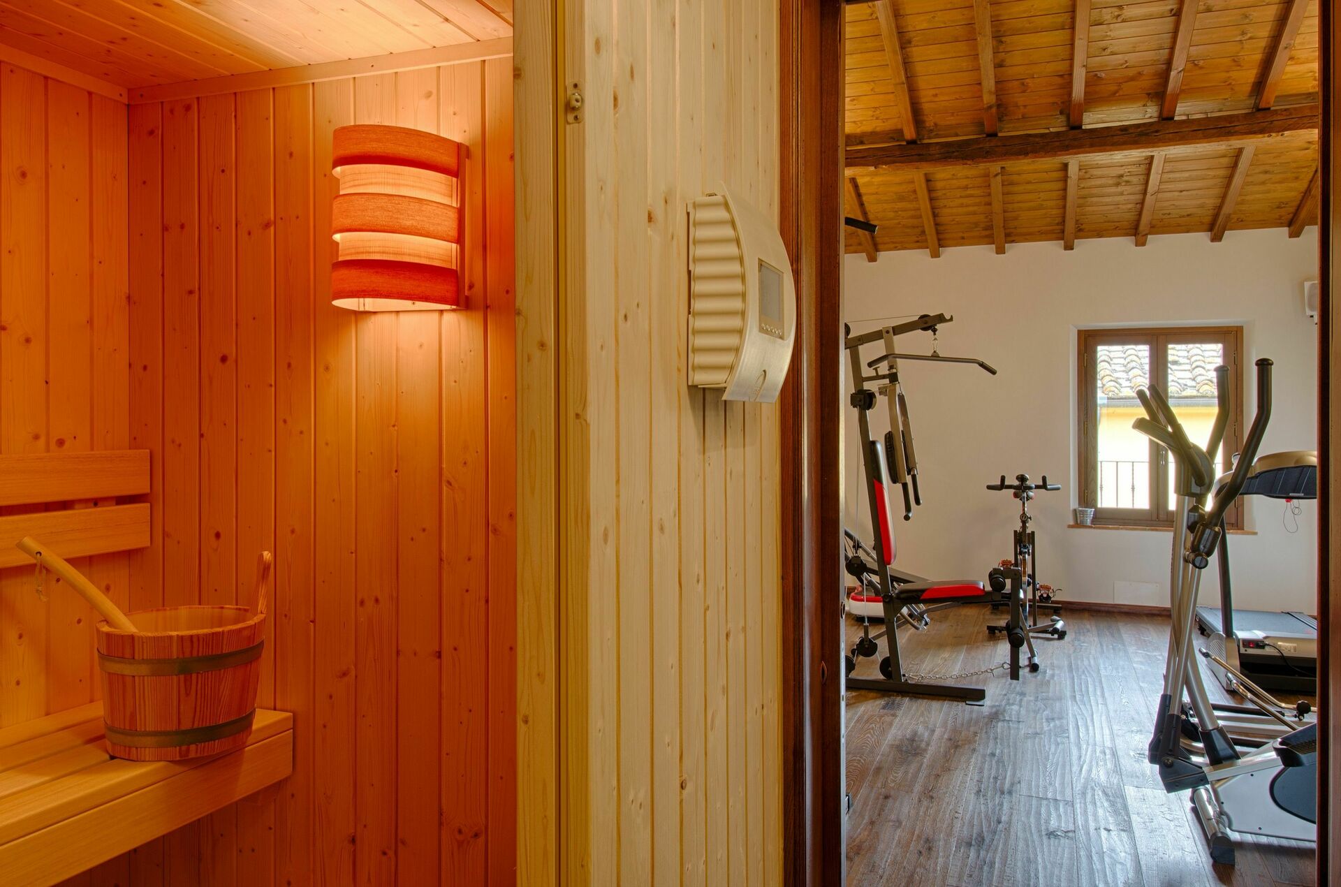 Tenuta Cambiano badkamer in Colombaie