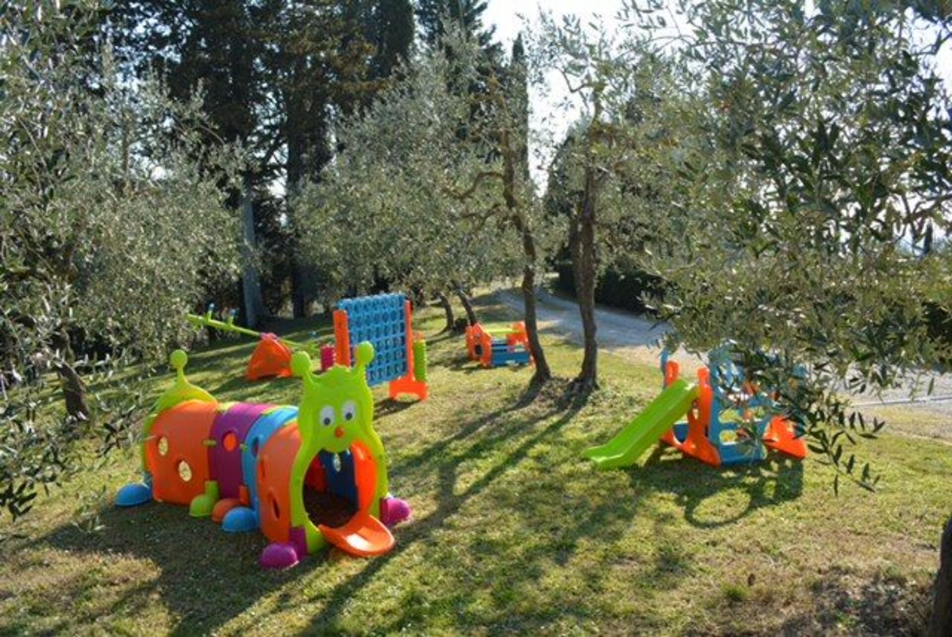 Tenuta Cambiano slaapkamer in Colombaie