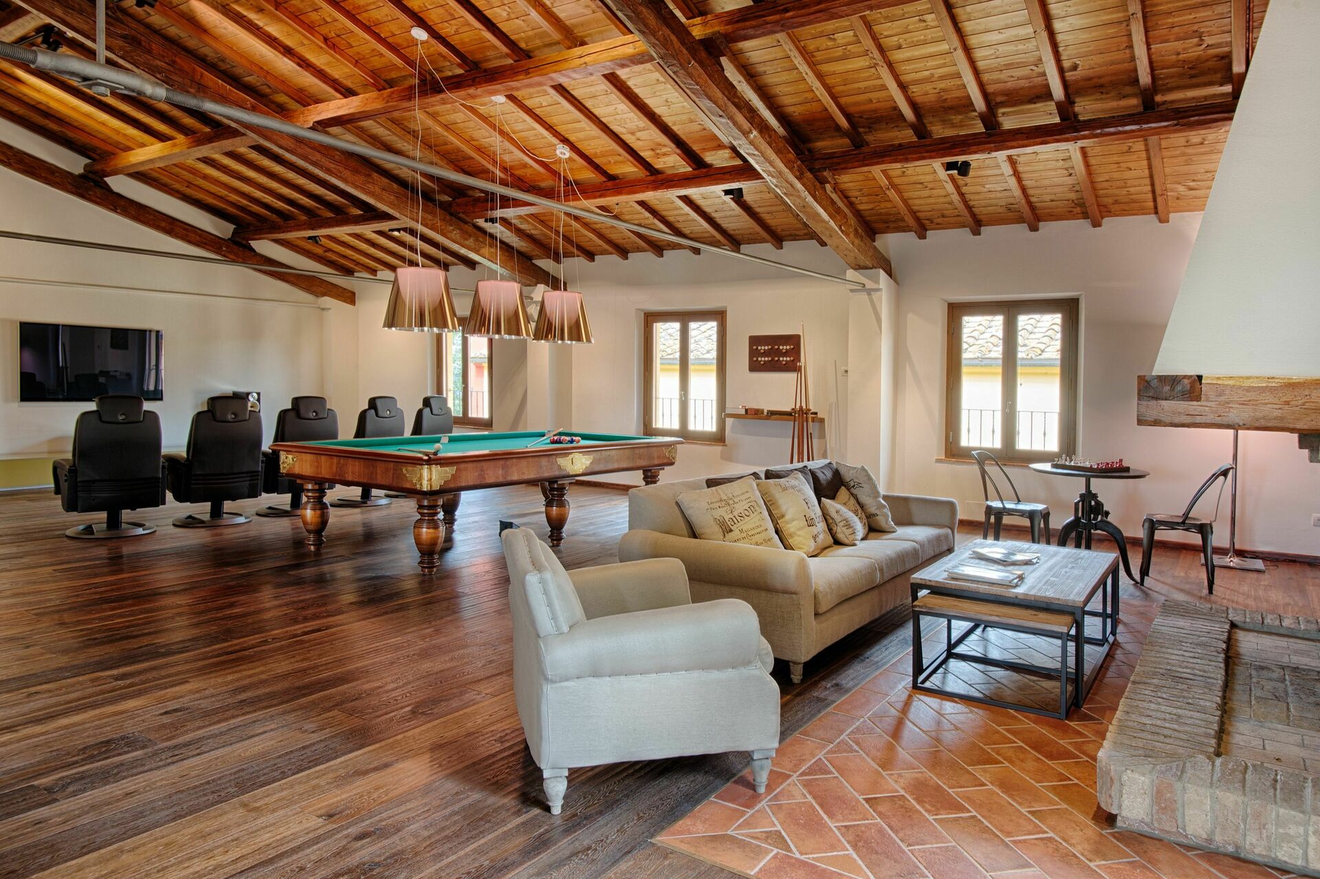 Tenuta Cambiano interieur in Colombaie