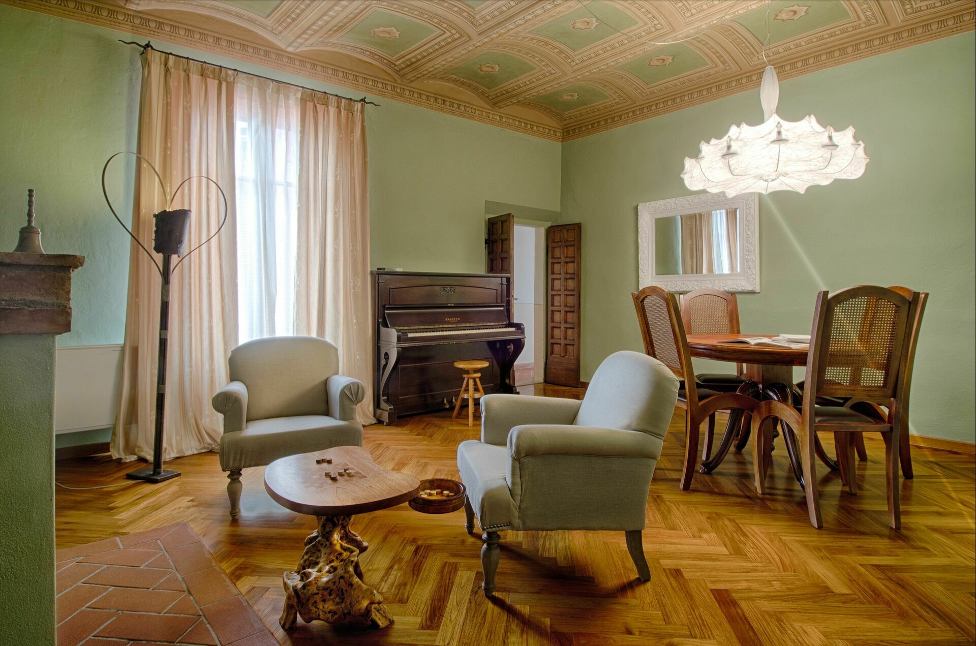 Tenuta Cambiano slaapkamer in Colombaie