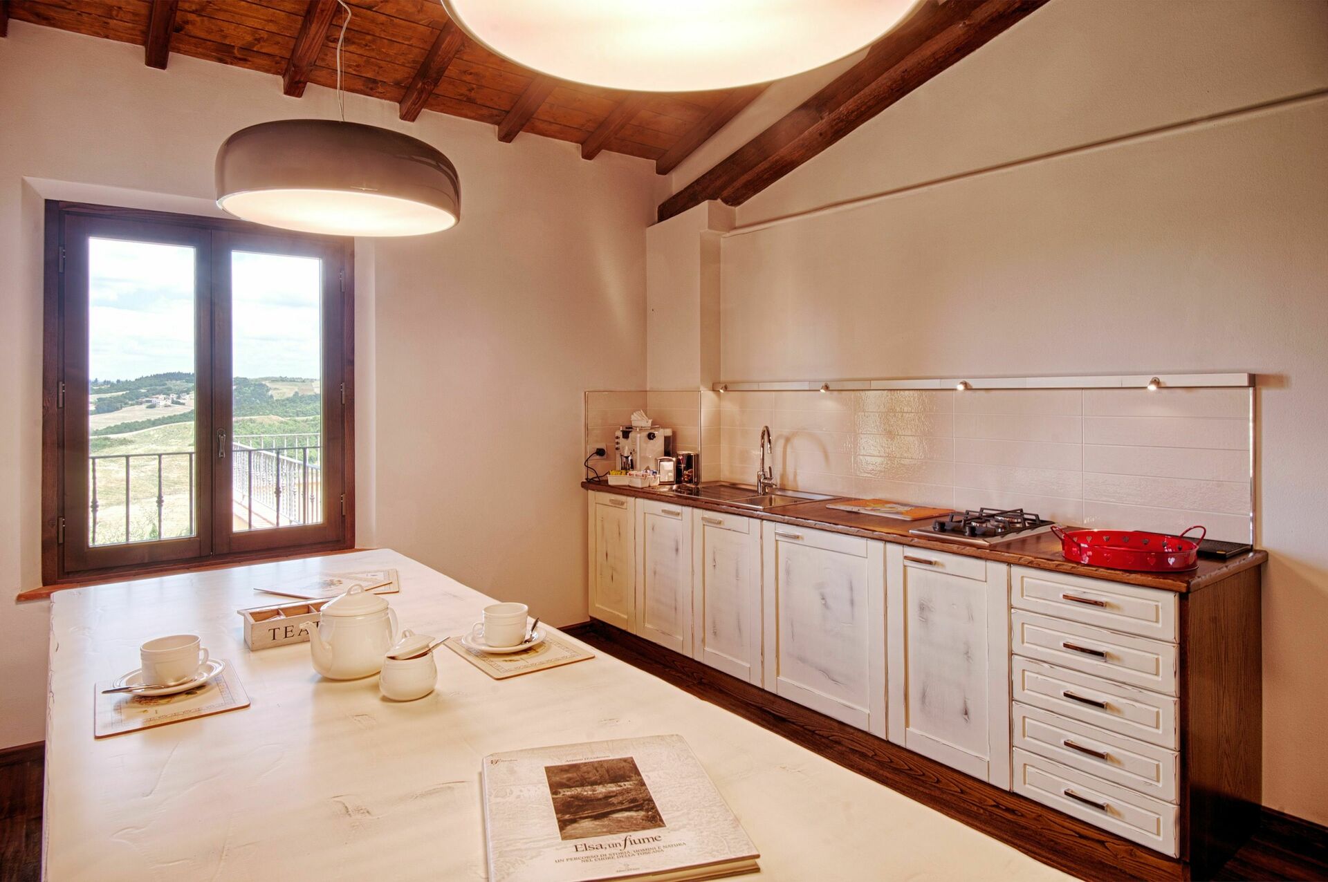 Tenuta Cambiano slaapkamer in Colombaie