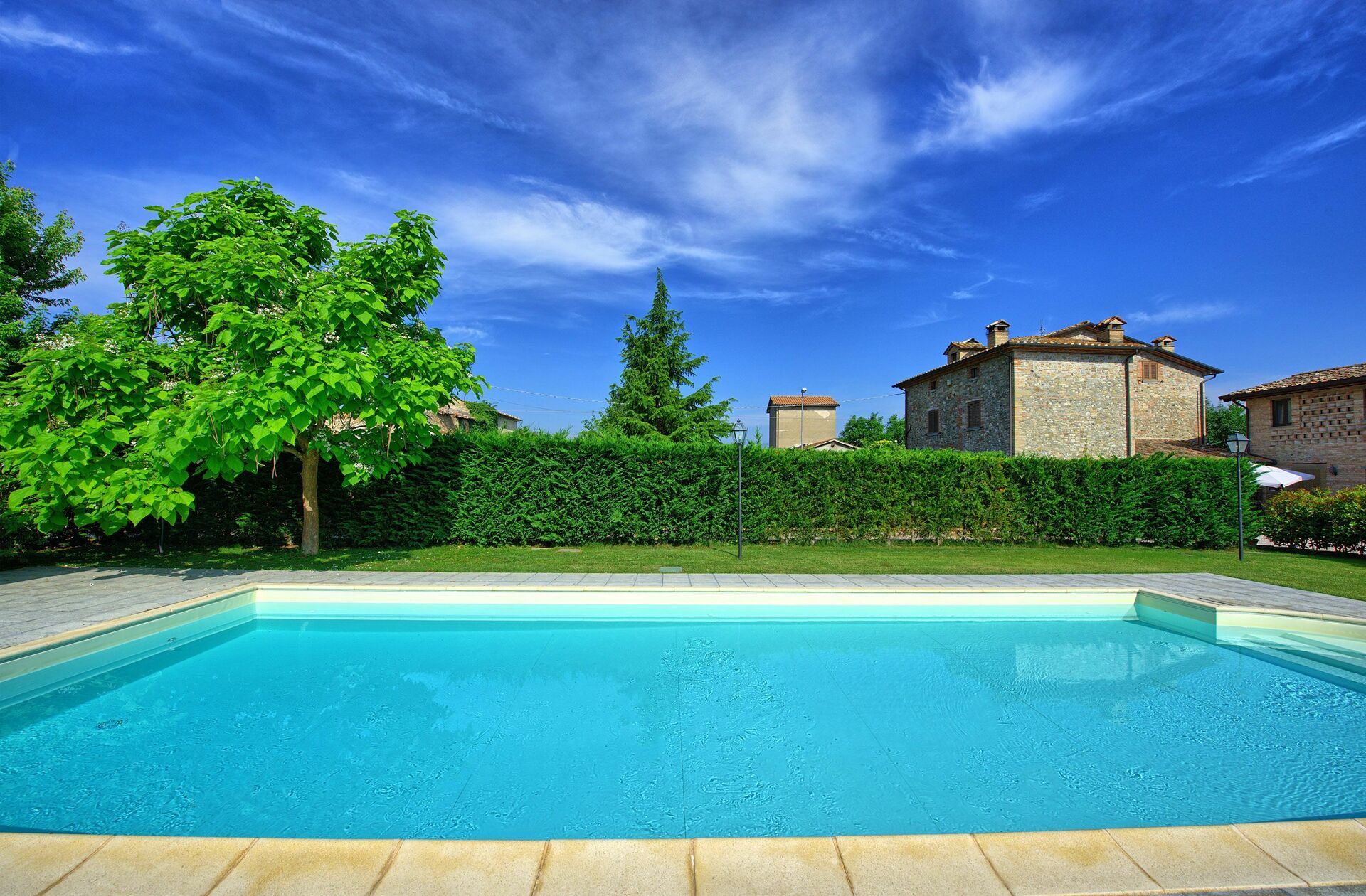 Casale Tiziano tuin in Fighille