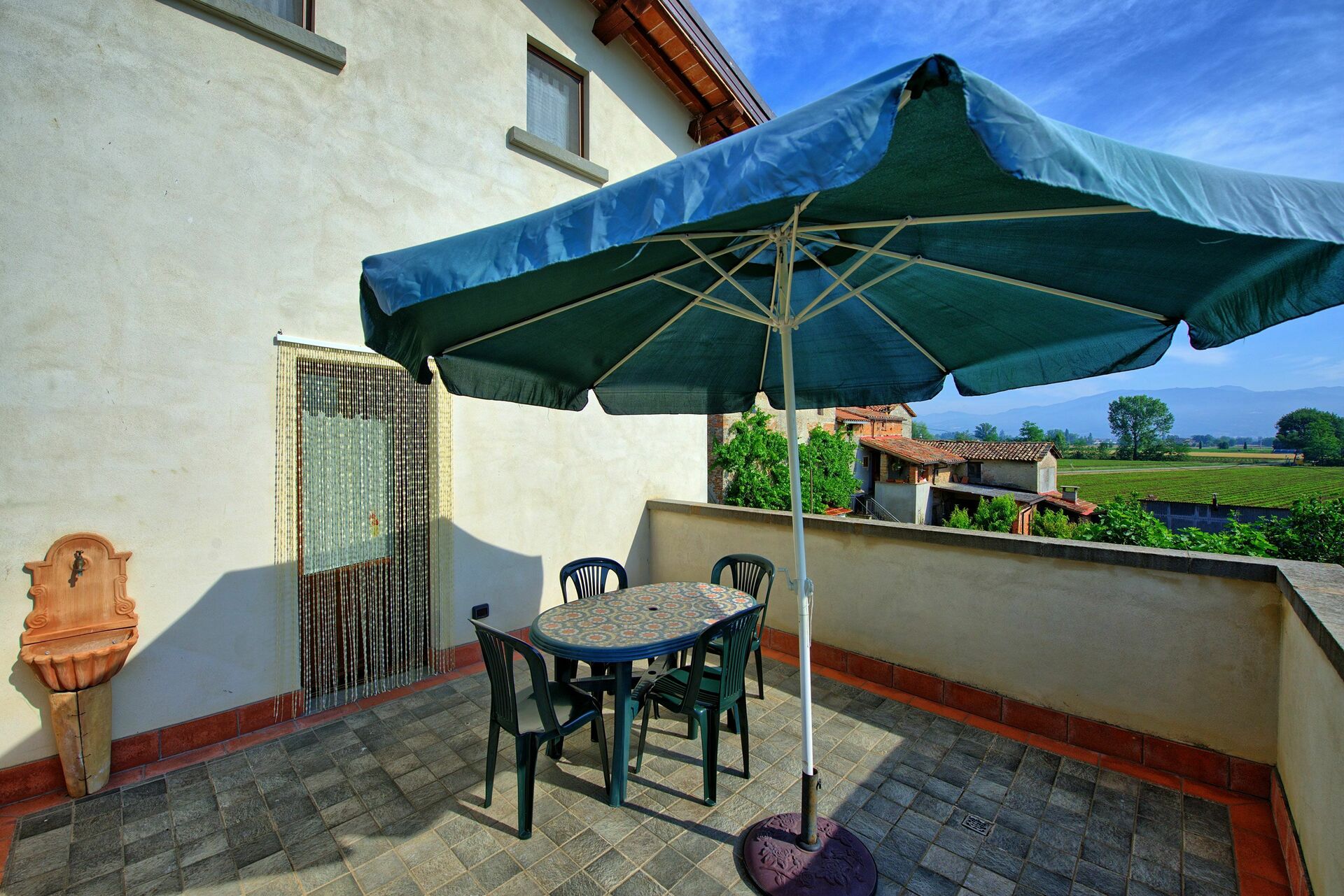 Casale Tiziano slaapkamer in Fighille