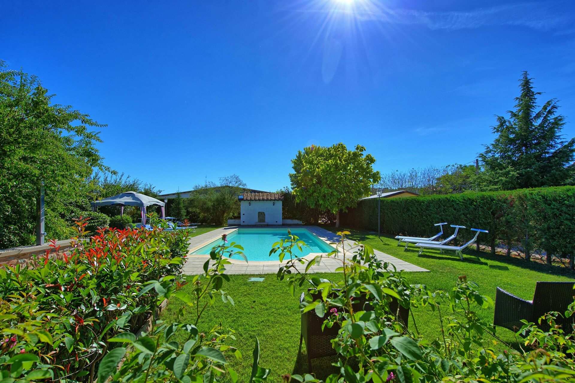 Casale Tiziano keuken in Fighille