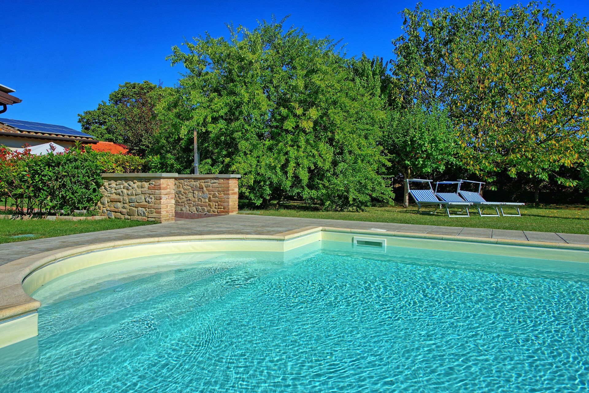 Casale Tiziano slaapkamer in Fighille