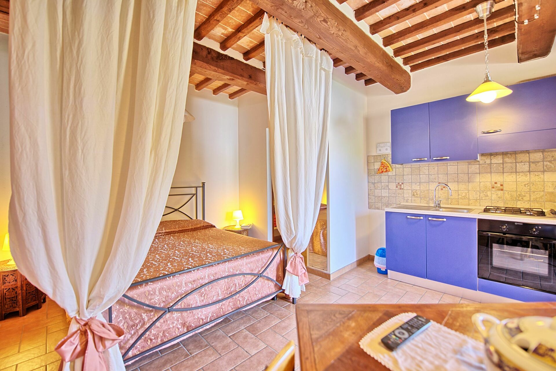 Casale Tiziano keuken in Fighille