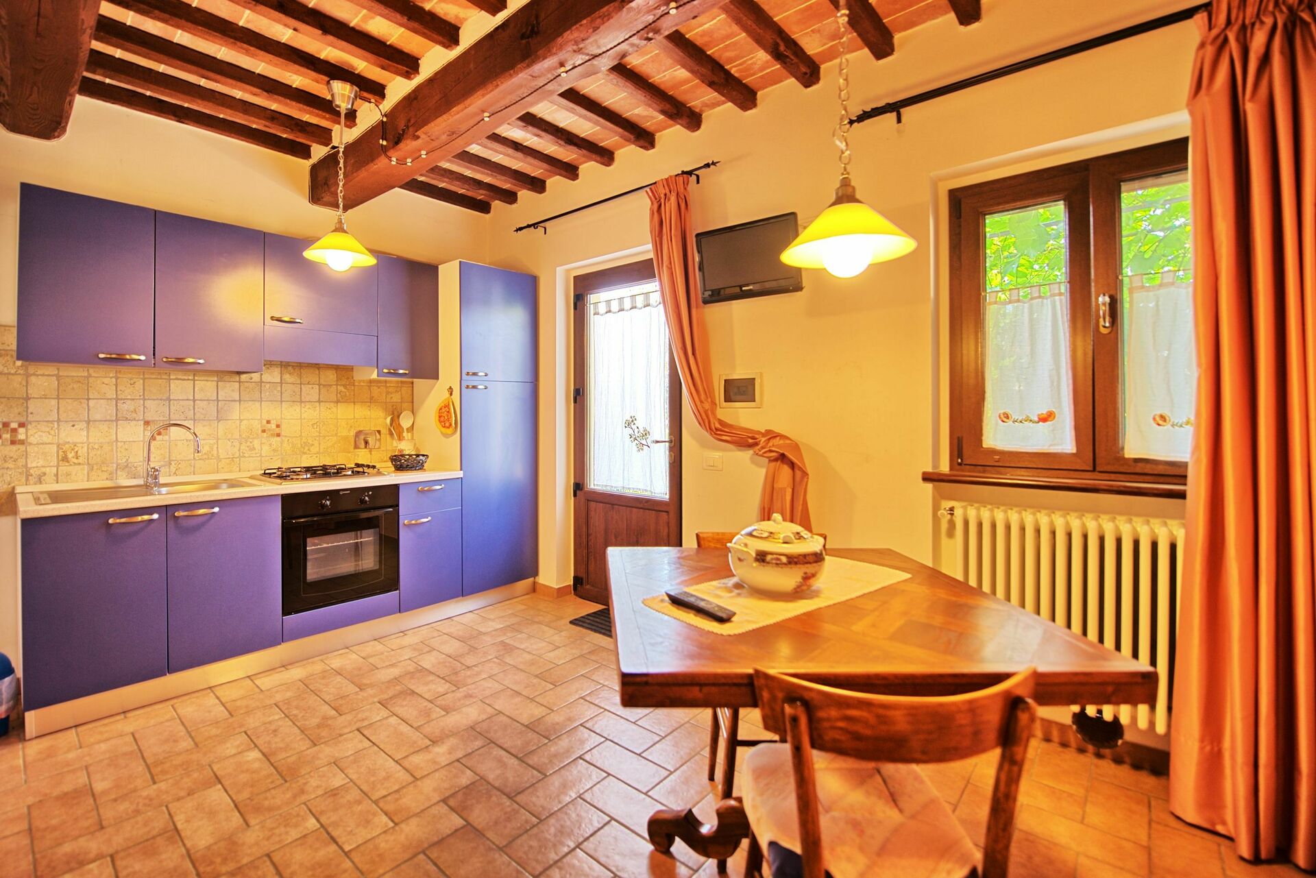 Casale Tiziano tuin in Fighille