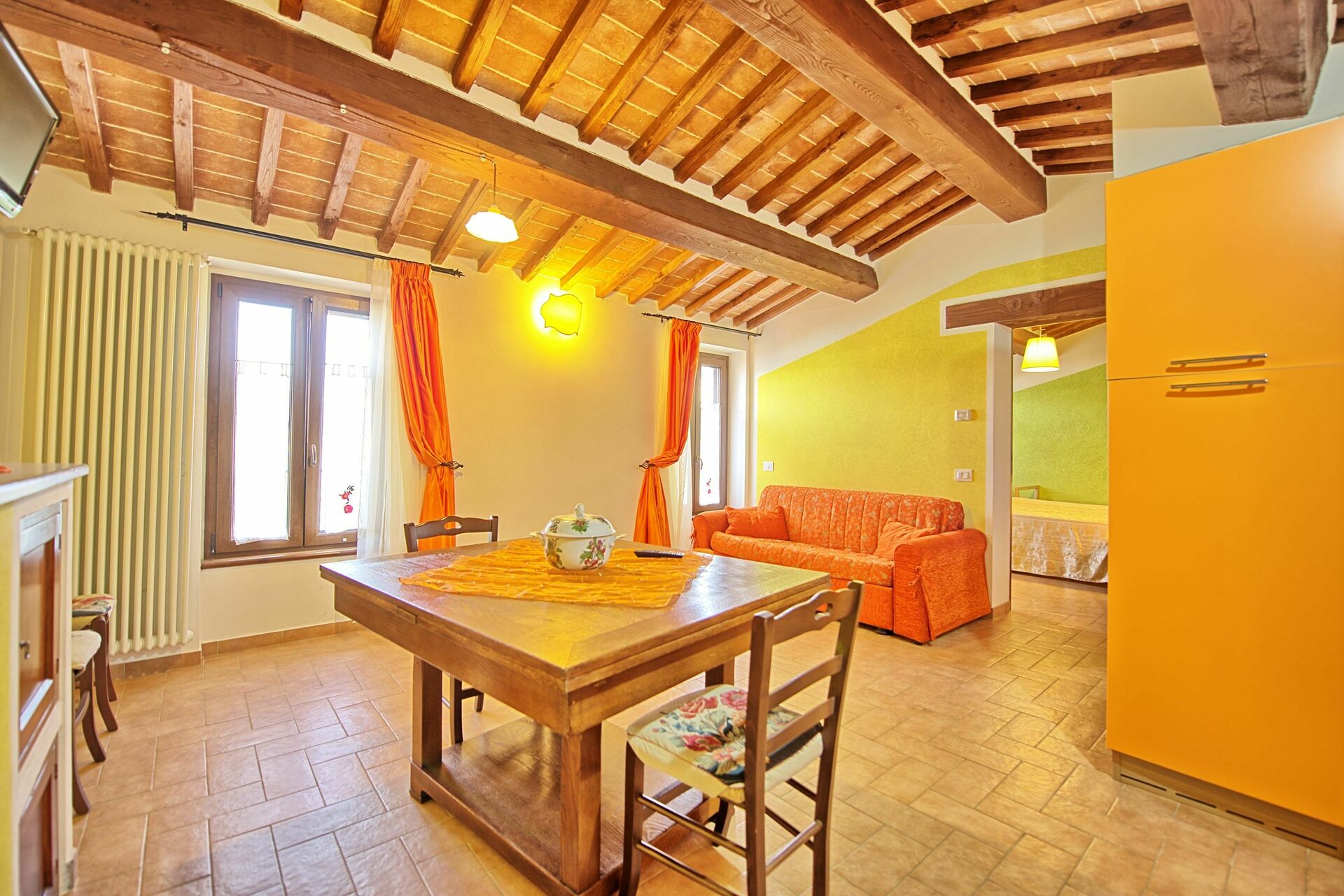 Casale Tiziano tuin in Fighille