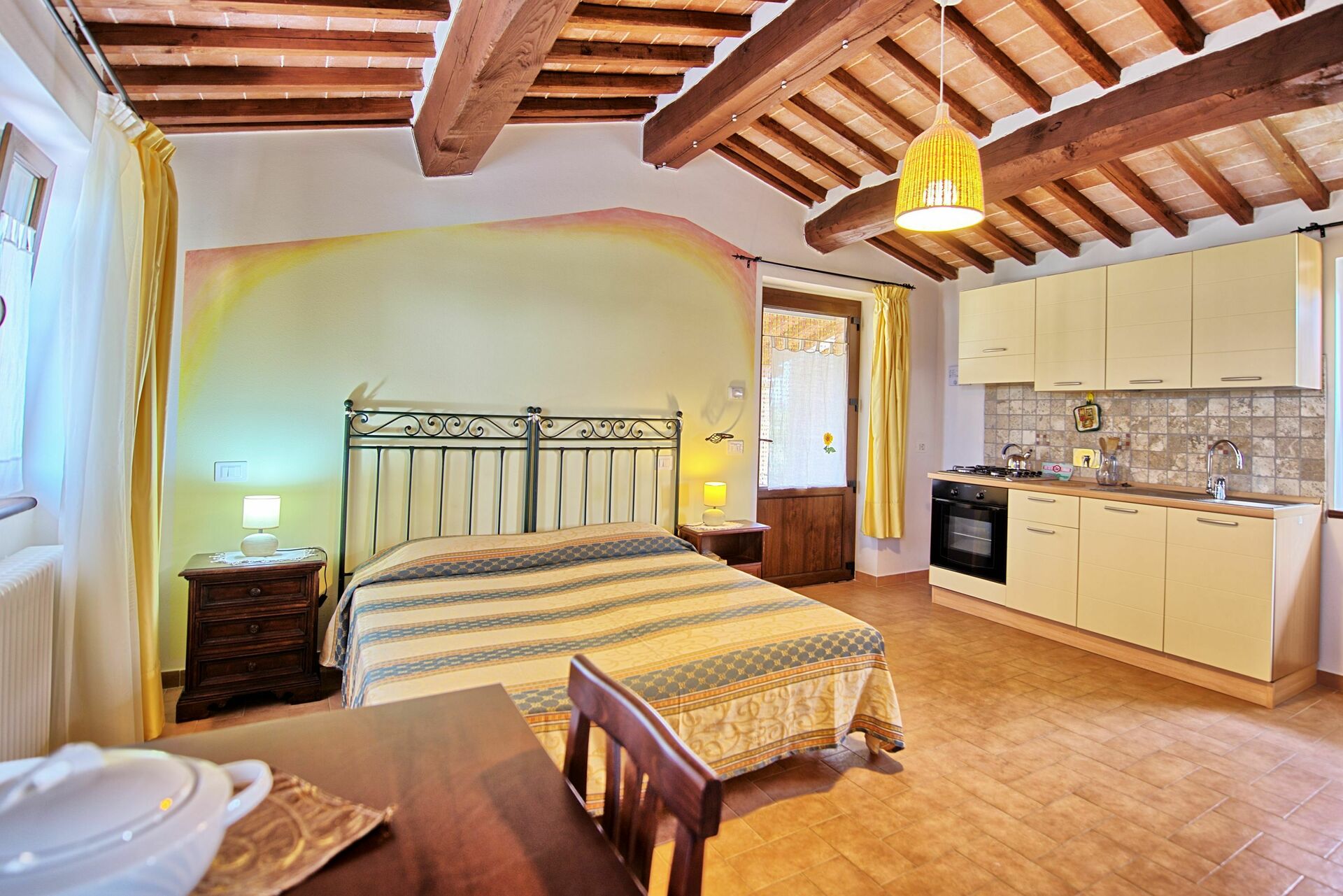 Casale Tiziano tuin in Fighille