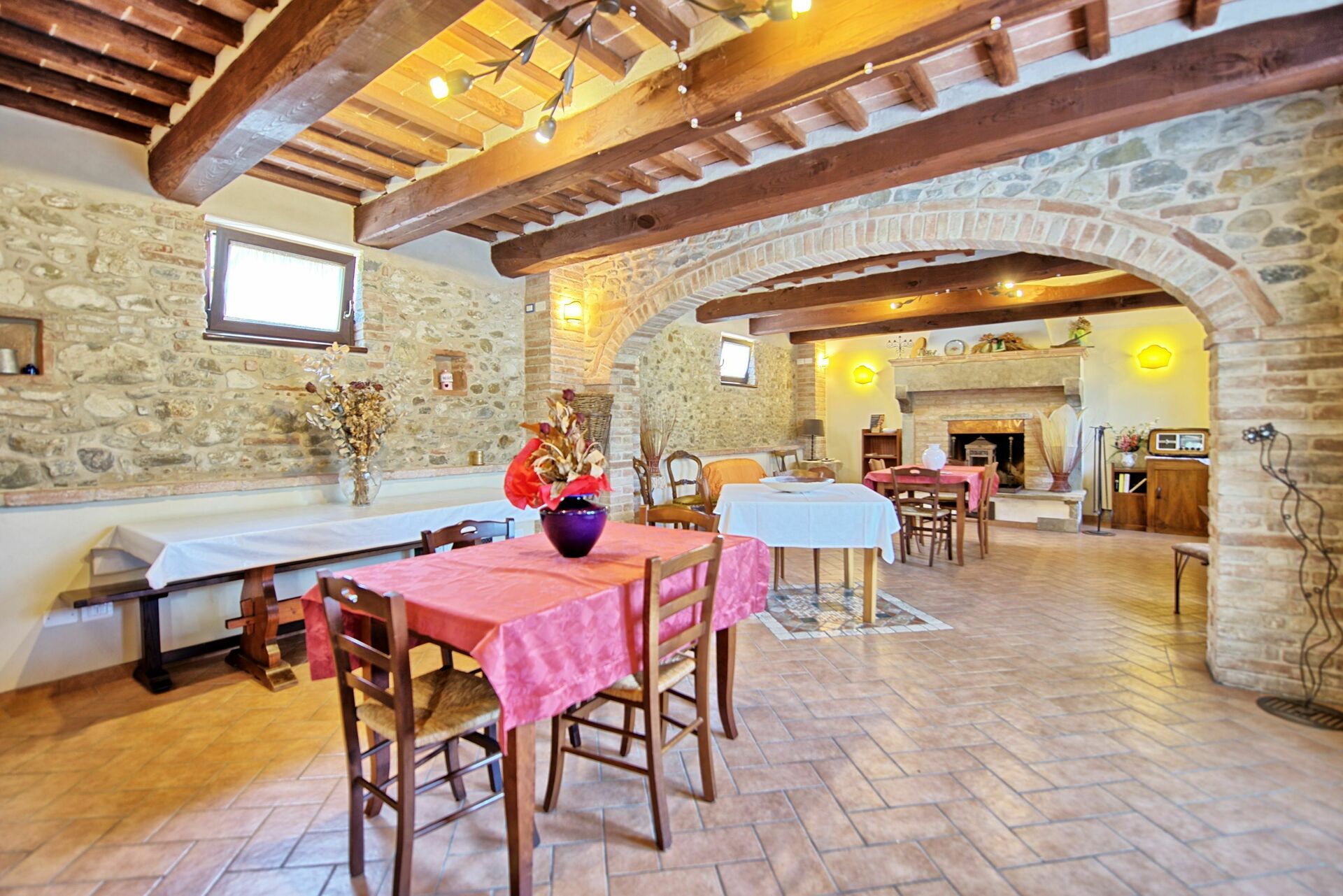 Casale Tiziano keuken in Fighille